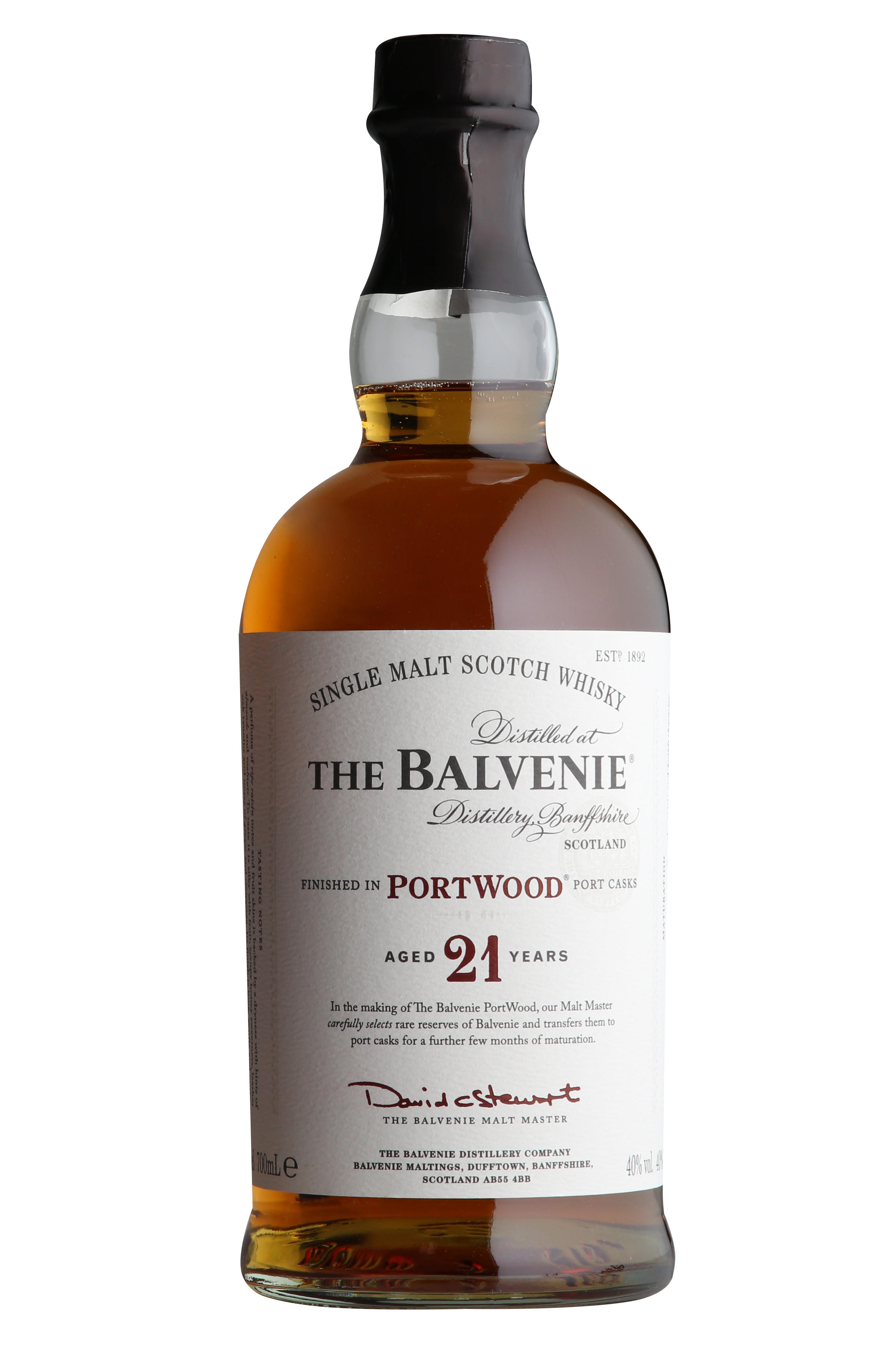 ウイスキー THE BALVENIE PORTWOOD 21 YEARS The Balvenie 21 YO Port Wood Whisky 40% vol. 0,70l