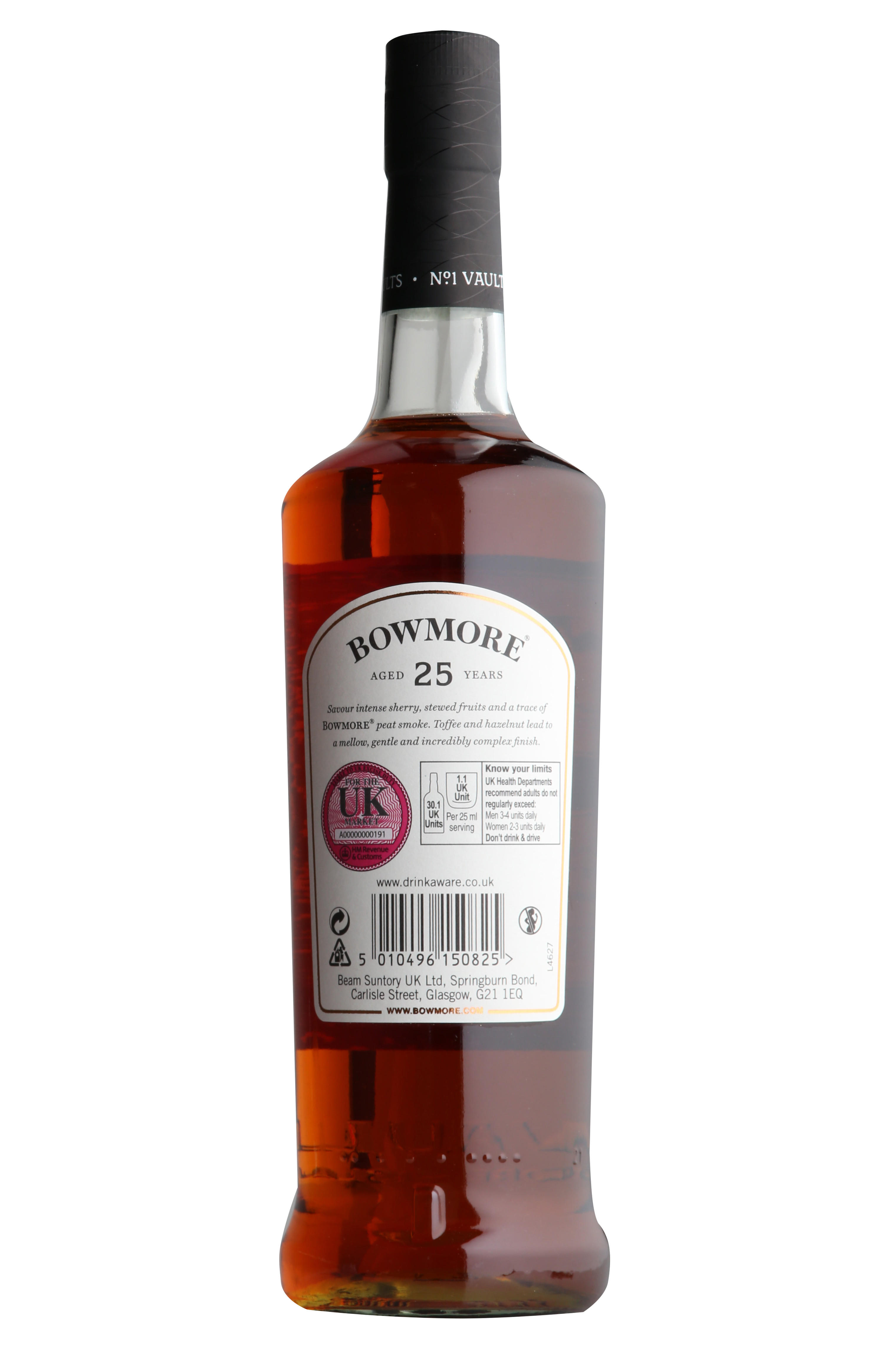 Bowmore, 25-Year-Old, Islay, Single Malt Scotch Whisky (43%)