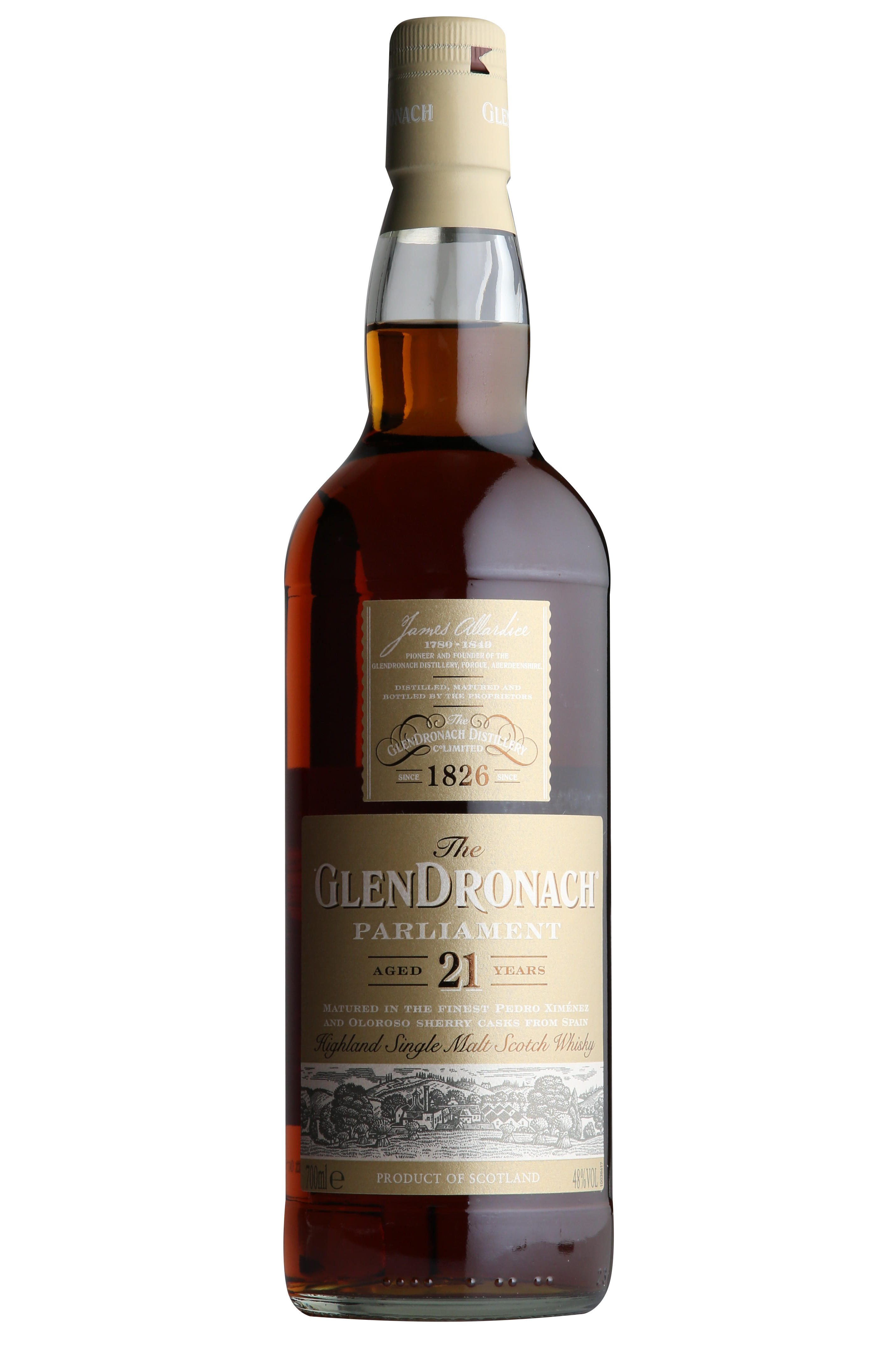 The Glendronach, Parliament, 21-Year-Old, Highland, Single