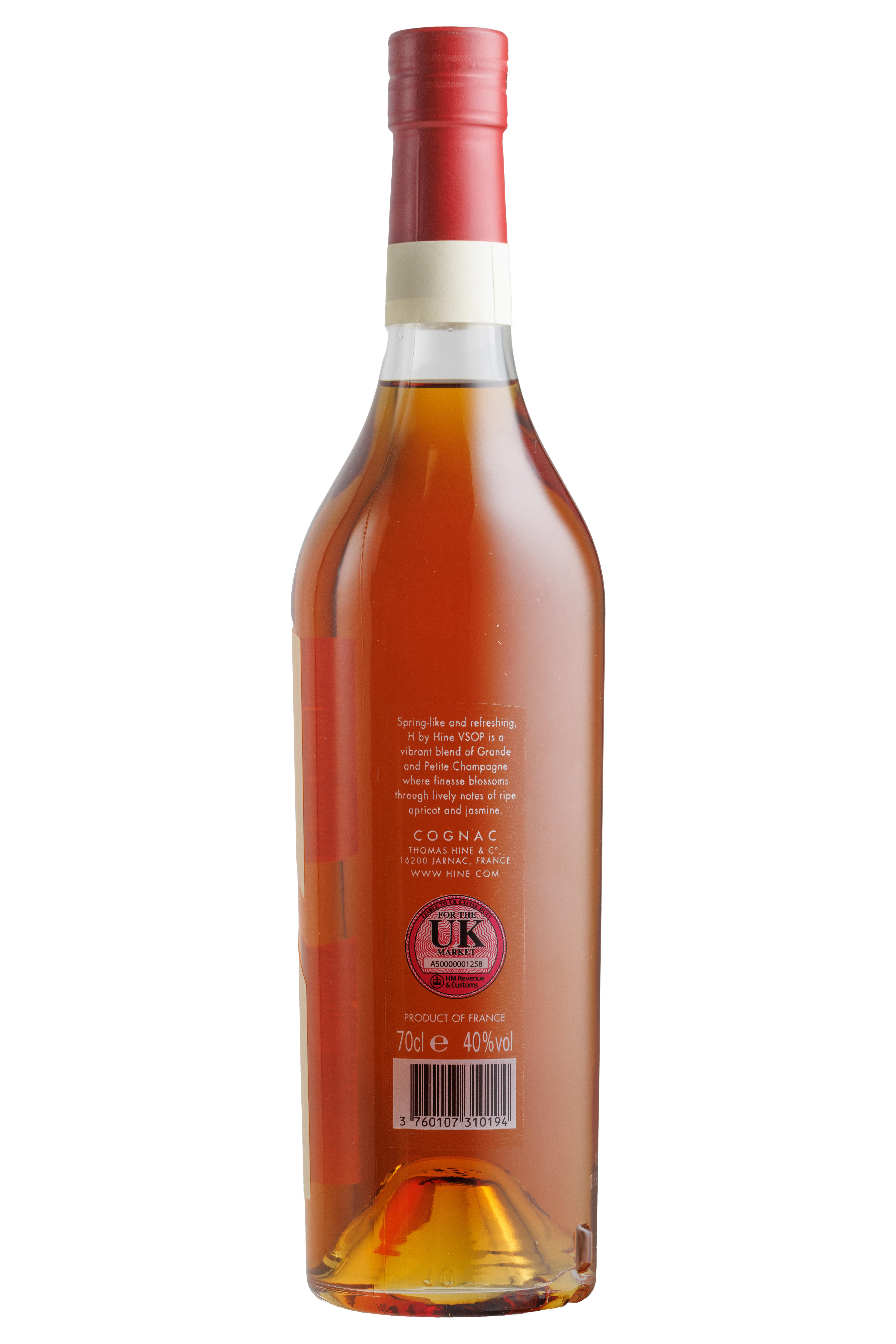 H by Hine, VSOP, Fine Champagne Cognac (40%)