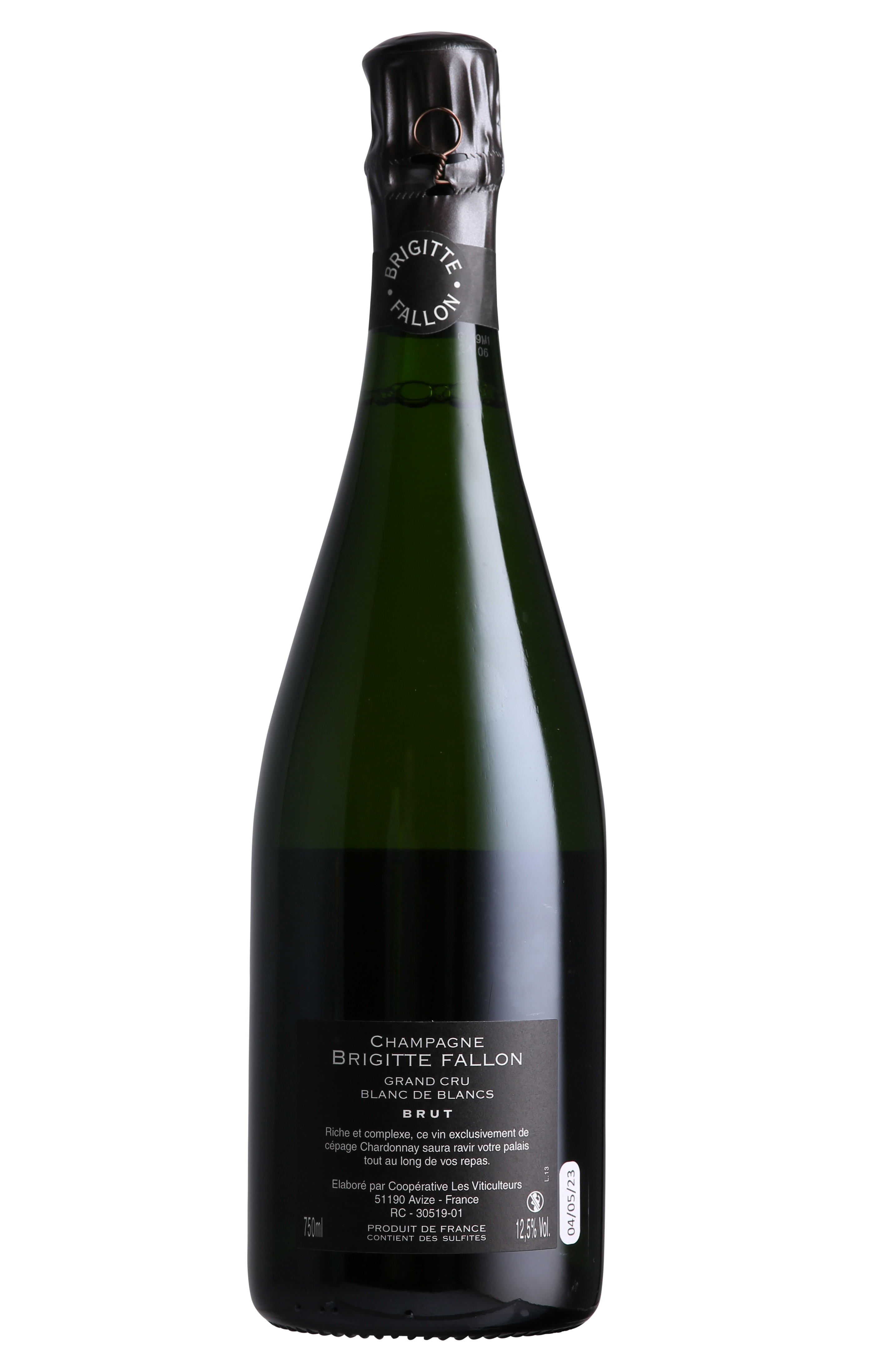 Champagne Brigitte Fallon, Avysia, Blanc de Blancs, Grand Cru