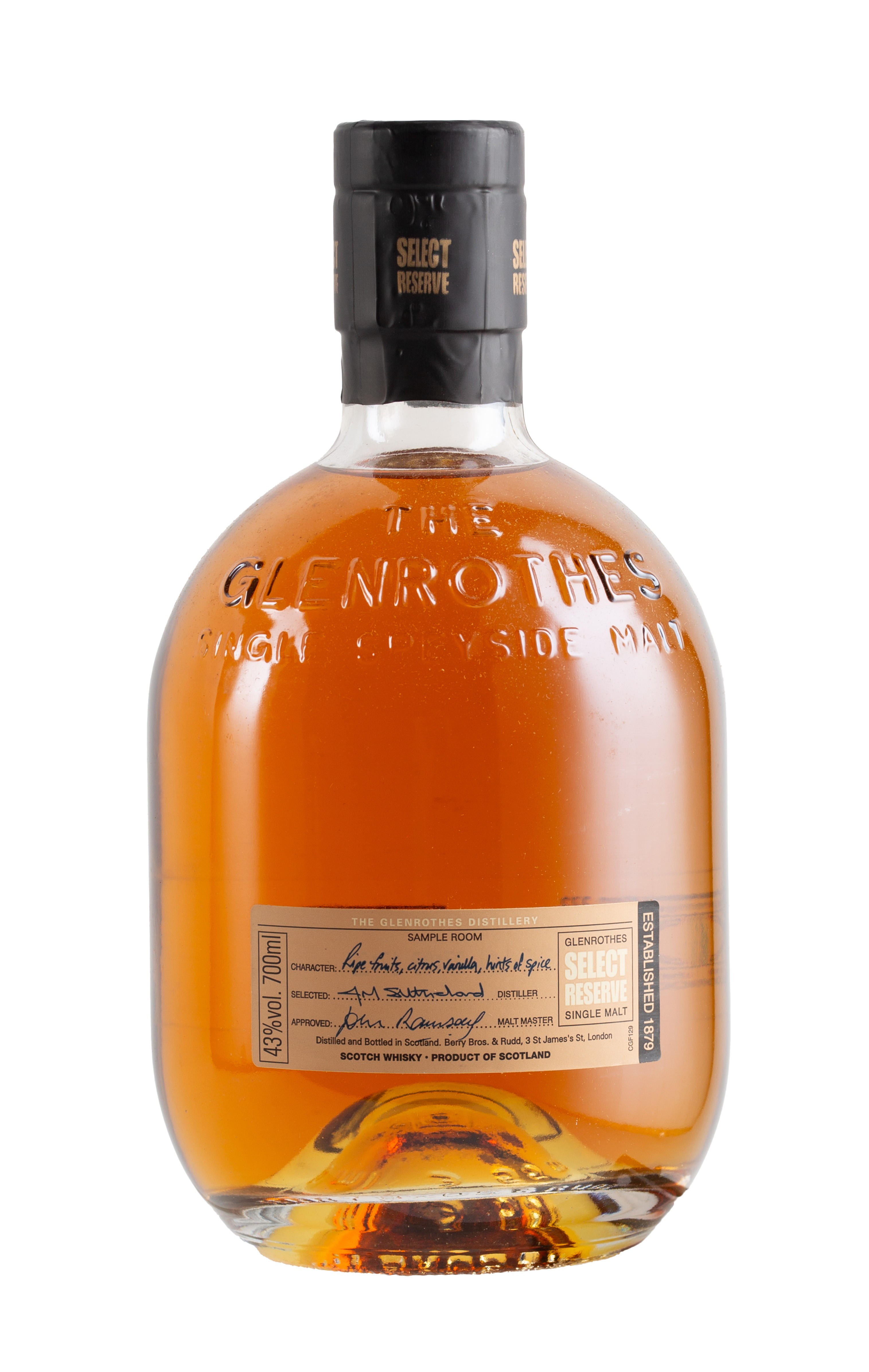 The Glenrothes, Select Reserve, Speyside, Single Malt Scotch