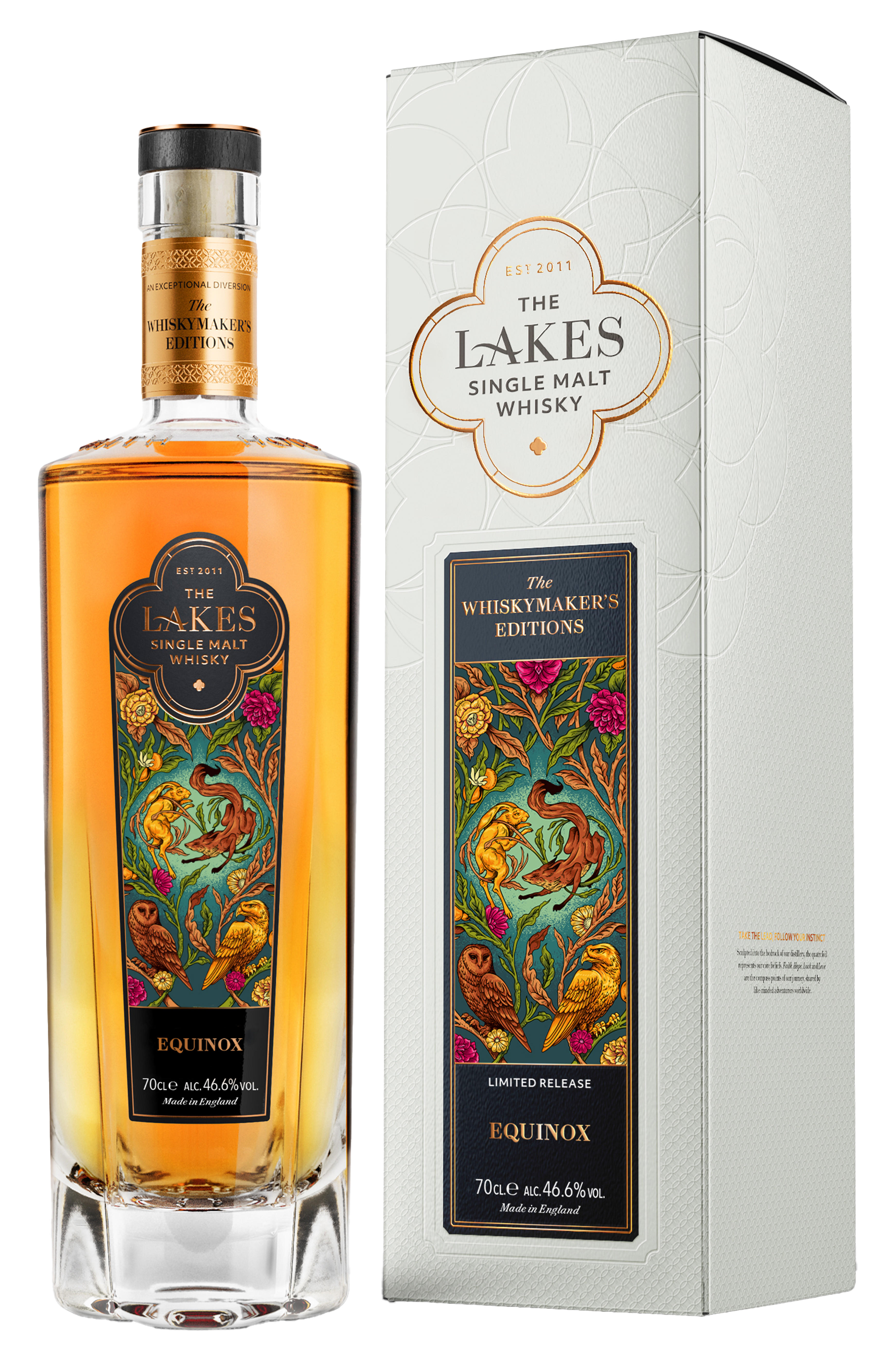 【新品未開封】The Lakes Single Malt Equinox The Lakes, Whiskymaker's Edition, Equinox, Single Malt Whisky