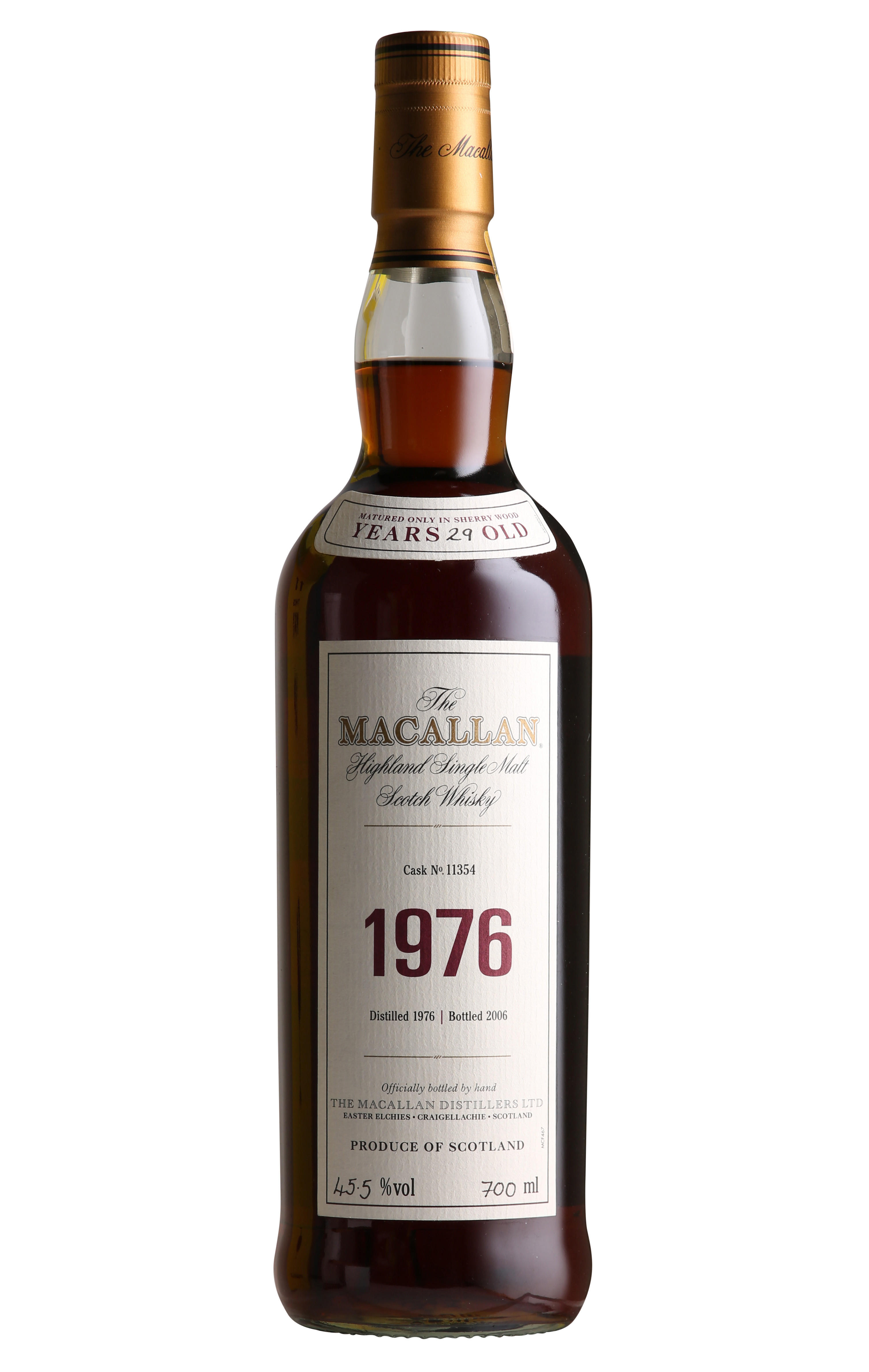 The Macallan 1976 シングルモルトウイスキー 700ml 空瓶 Macallan 1976 - Ratings and reviews - Whiskybase