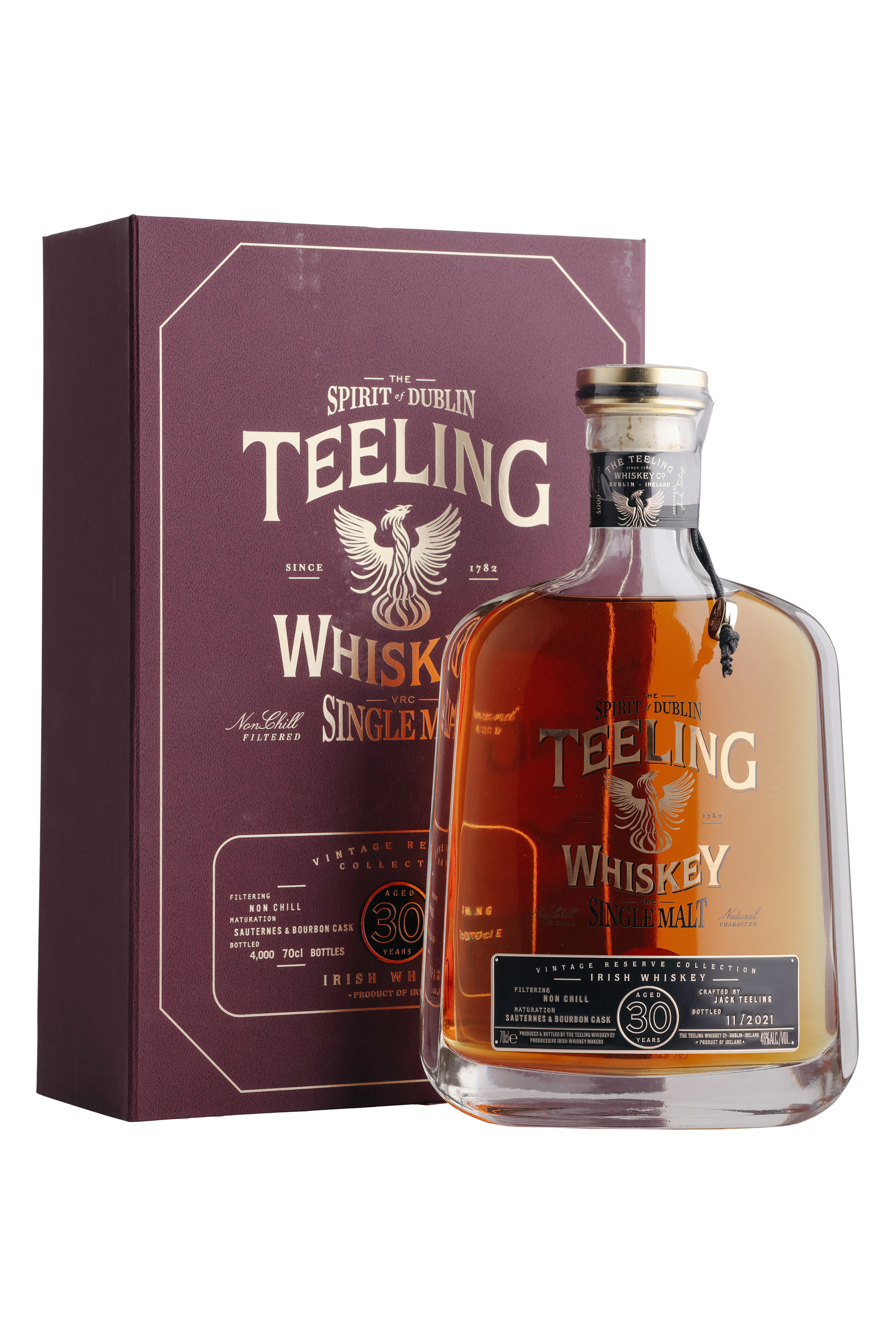 1991 Teeling, Vintage Reserve Collection, 30-Year-Old, Single Malt