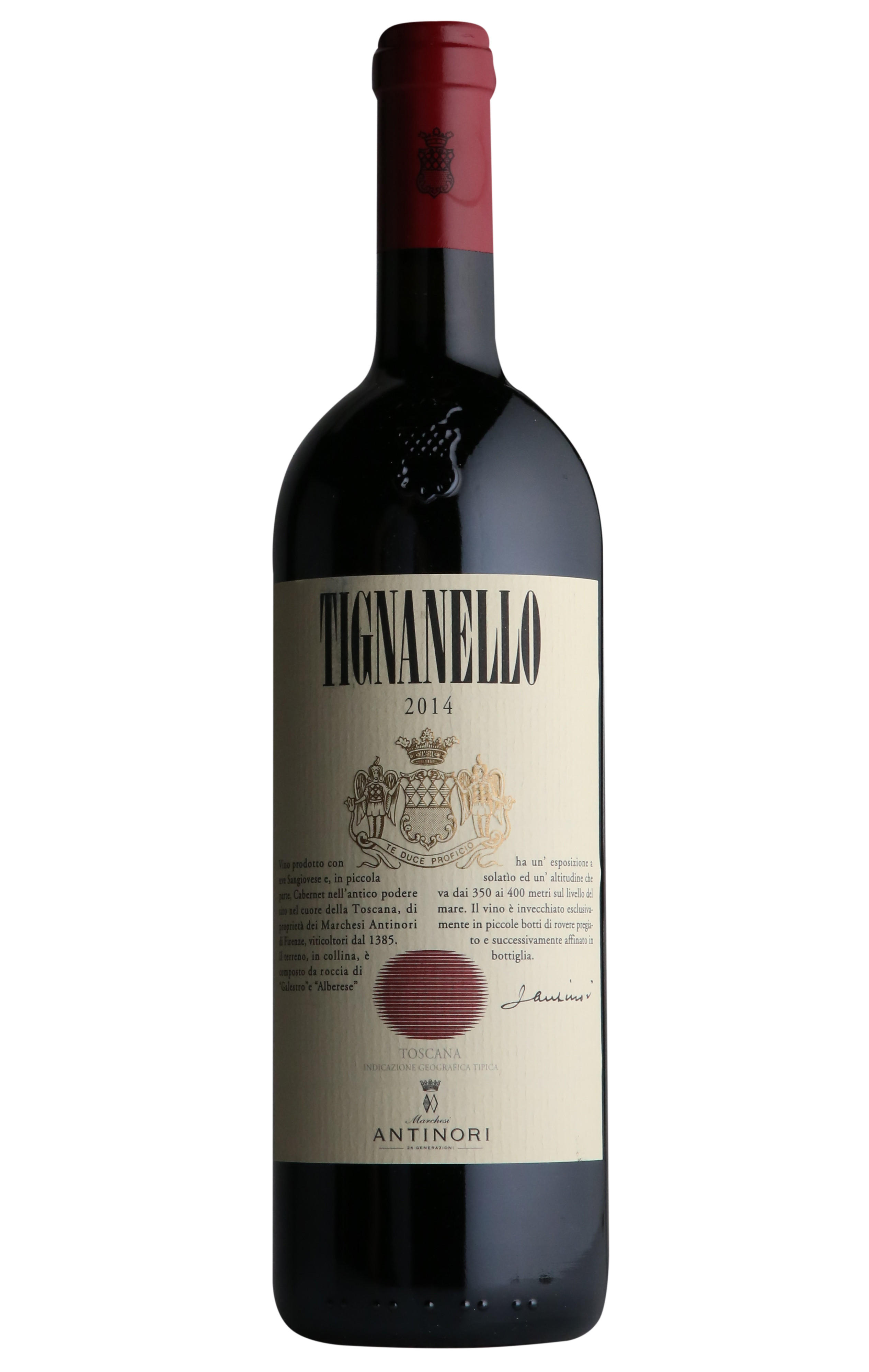 Tignanello 2014 750ml 赤ワイン 2014 Tignanello, Antinori, Tuscany, Italy