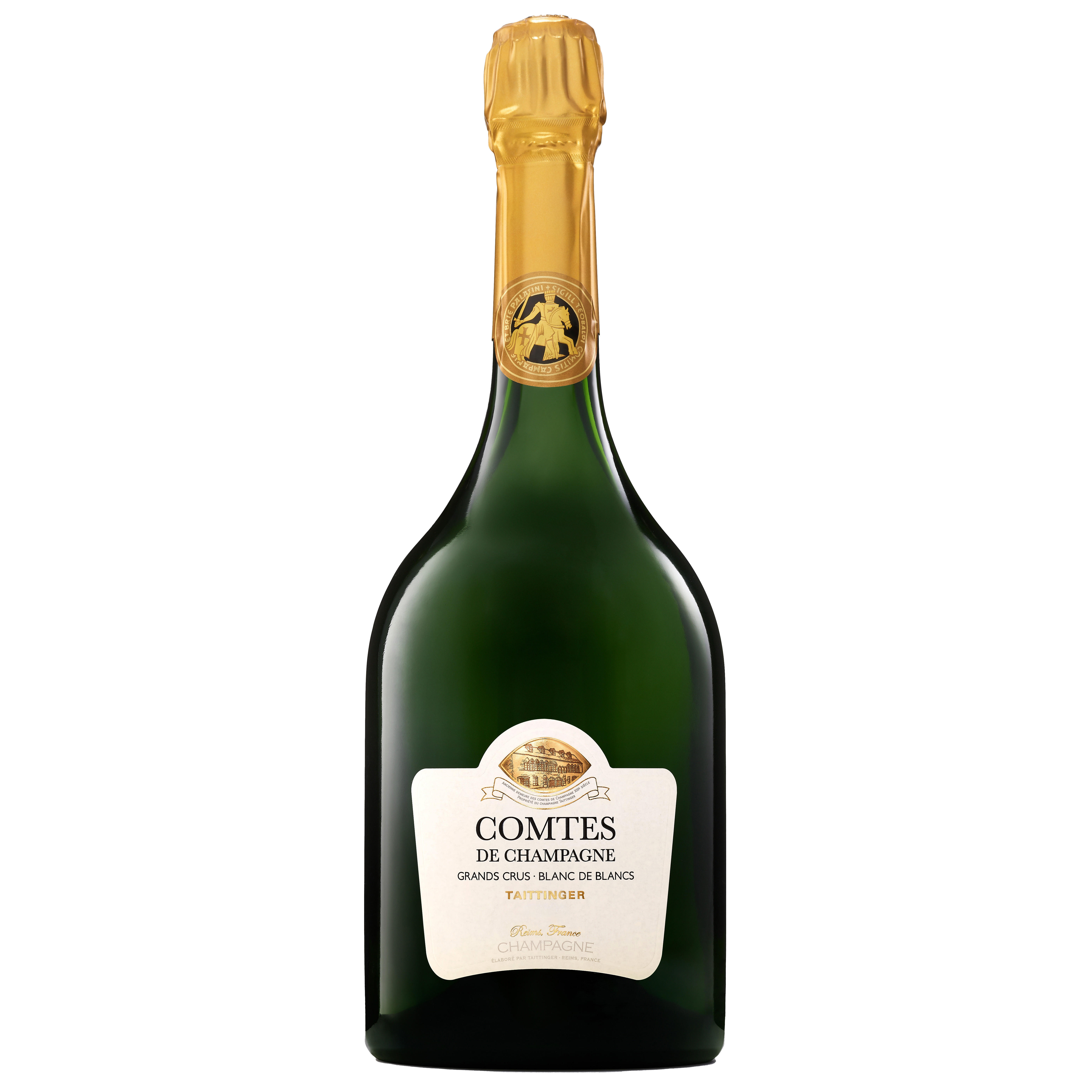 2015 Taittinger comtes de champagne blanc de blancs bottle