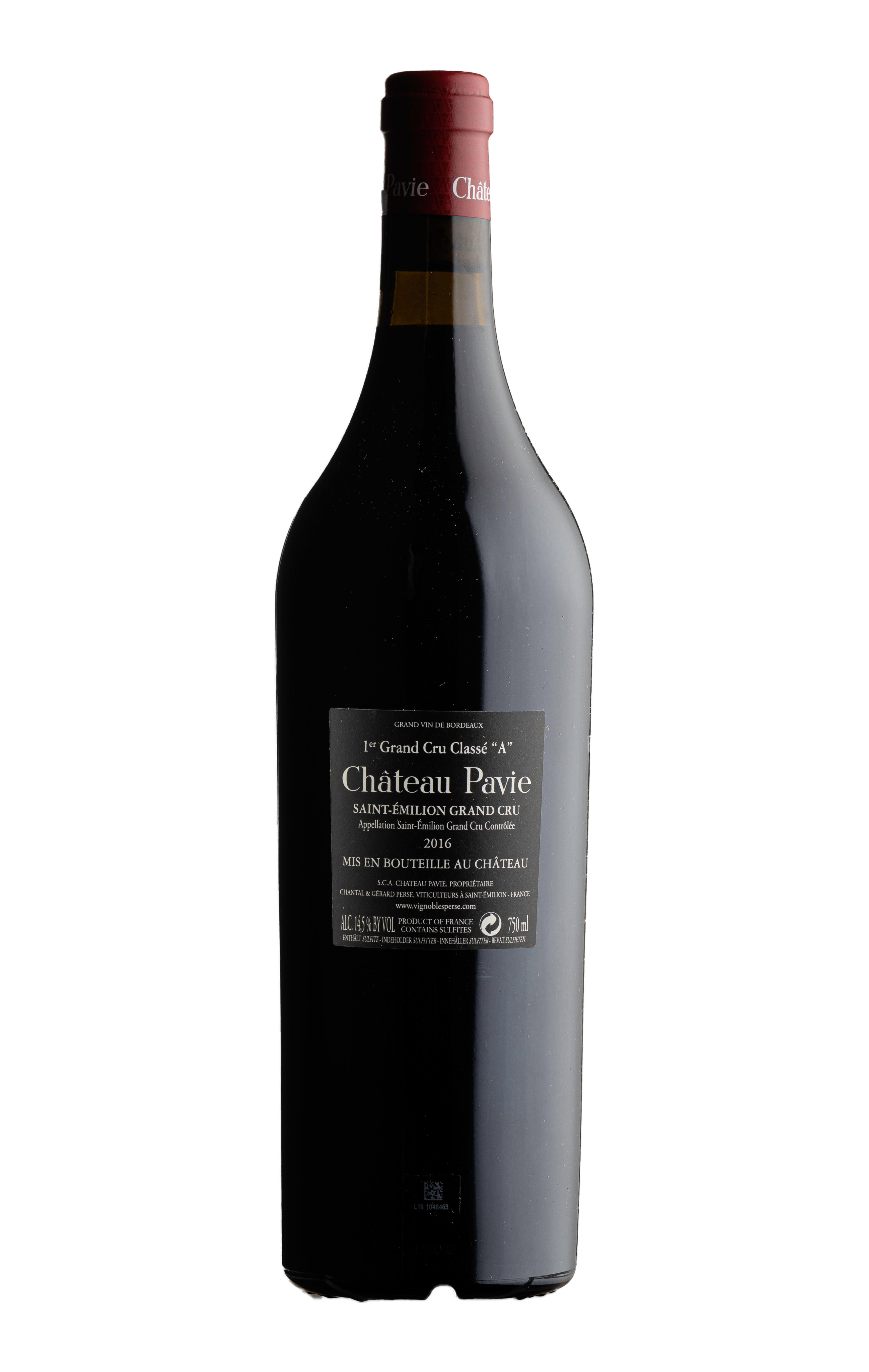 2016 Château Pavie, St Emilion, Bordeaux