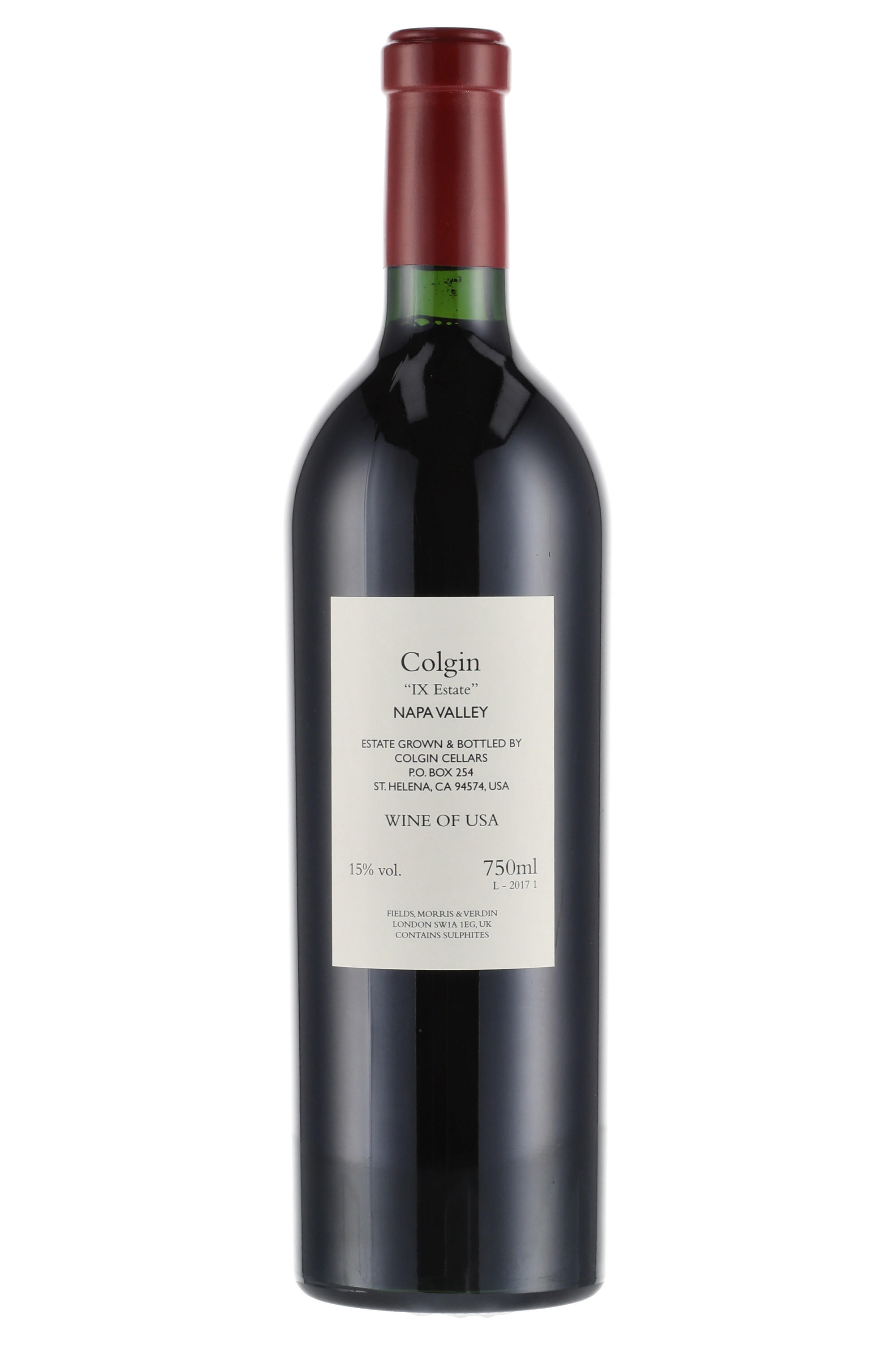 2017 Colgin, IX Estate Red, Historic Collection, Napa Valley