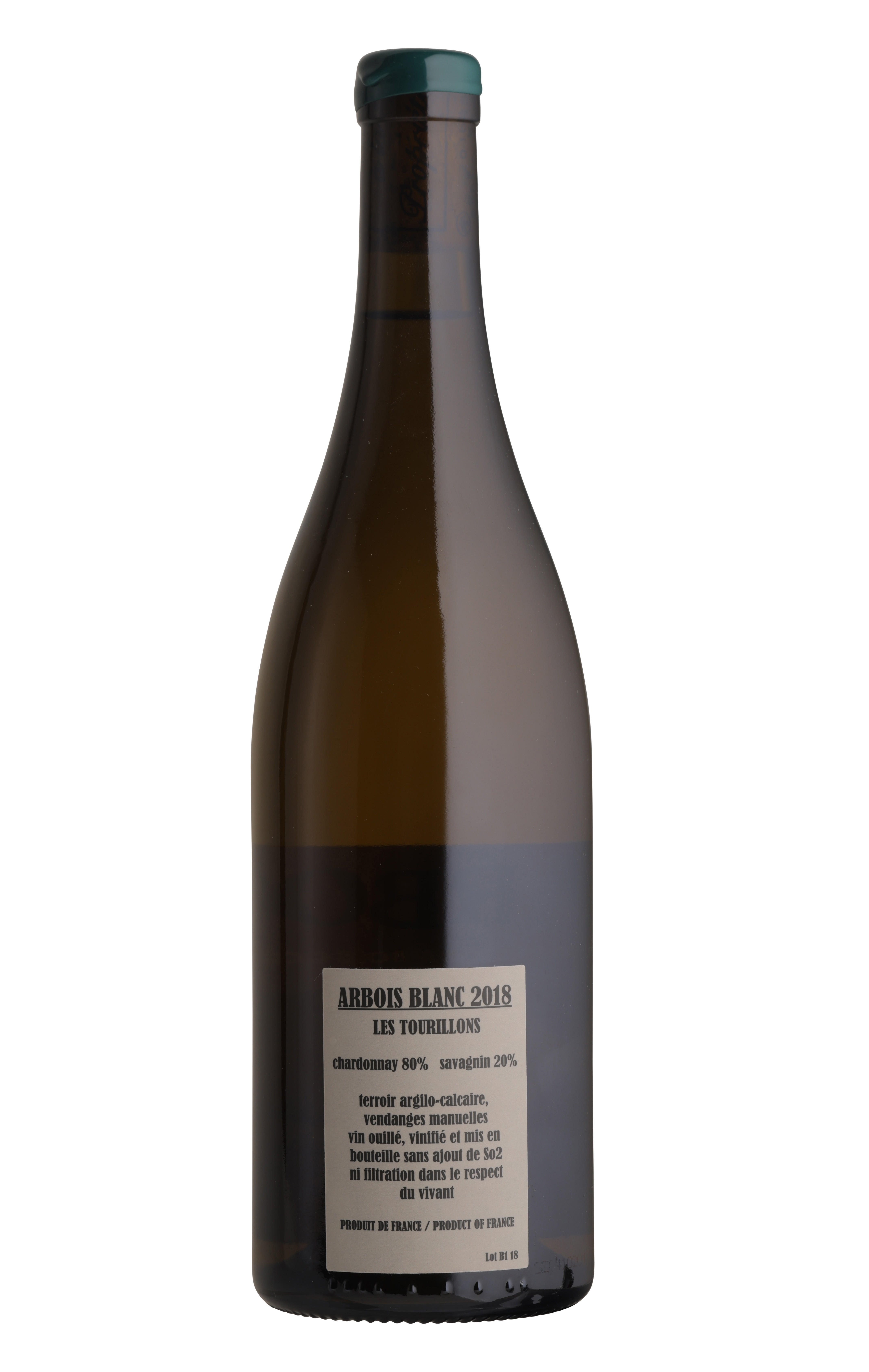 2018 Arbois Blanc, Les Tourillons, Bruyère & Houillon, Jura