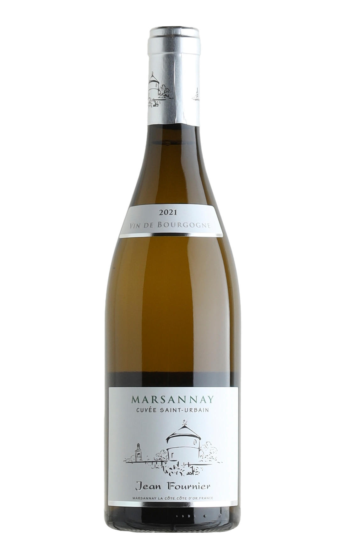 高感度ショップで2023年売れたブランド Blanc, Marsannay 2021 Cuvée Fournier Jean Domaine St-Urbain, ワイン