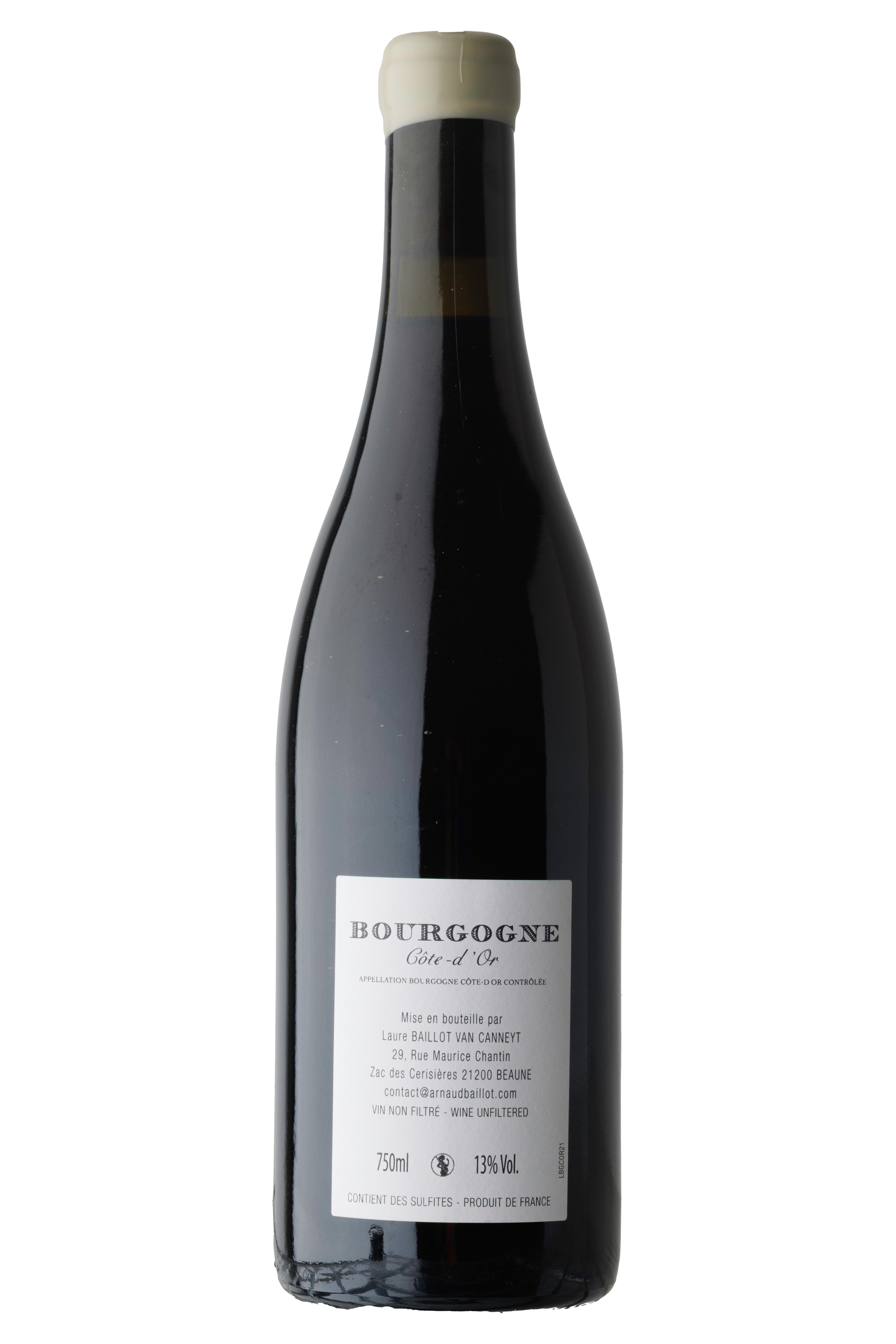 2021 Bourgogne Cote d'Or Rouge, Laure Baillot Van Canneyt