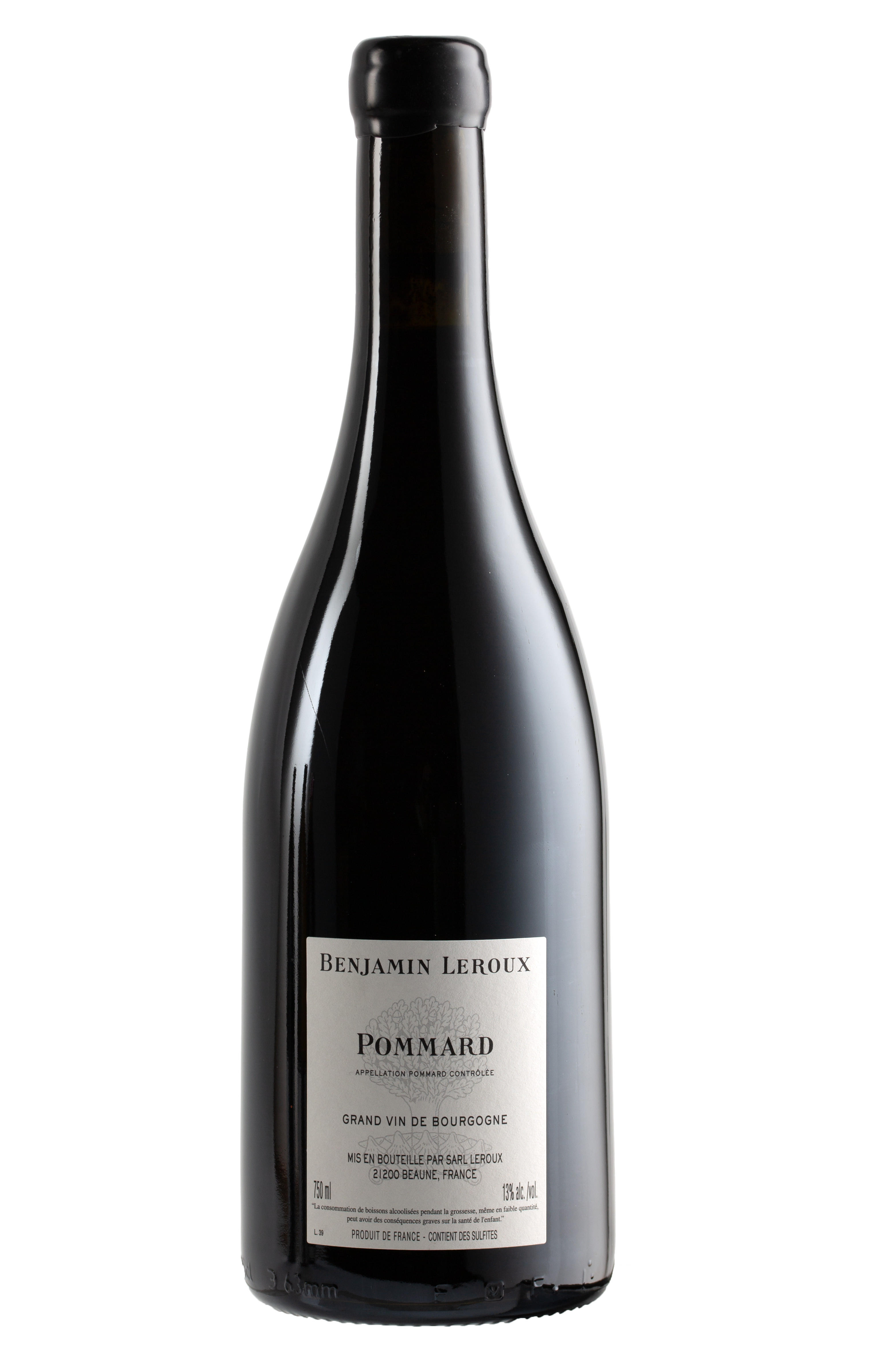 2022 Pommard, Benjamin Leroux, Burgundy