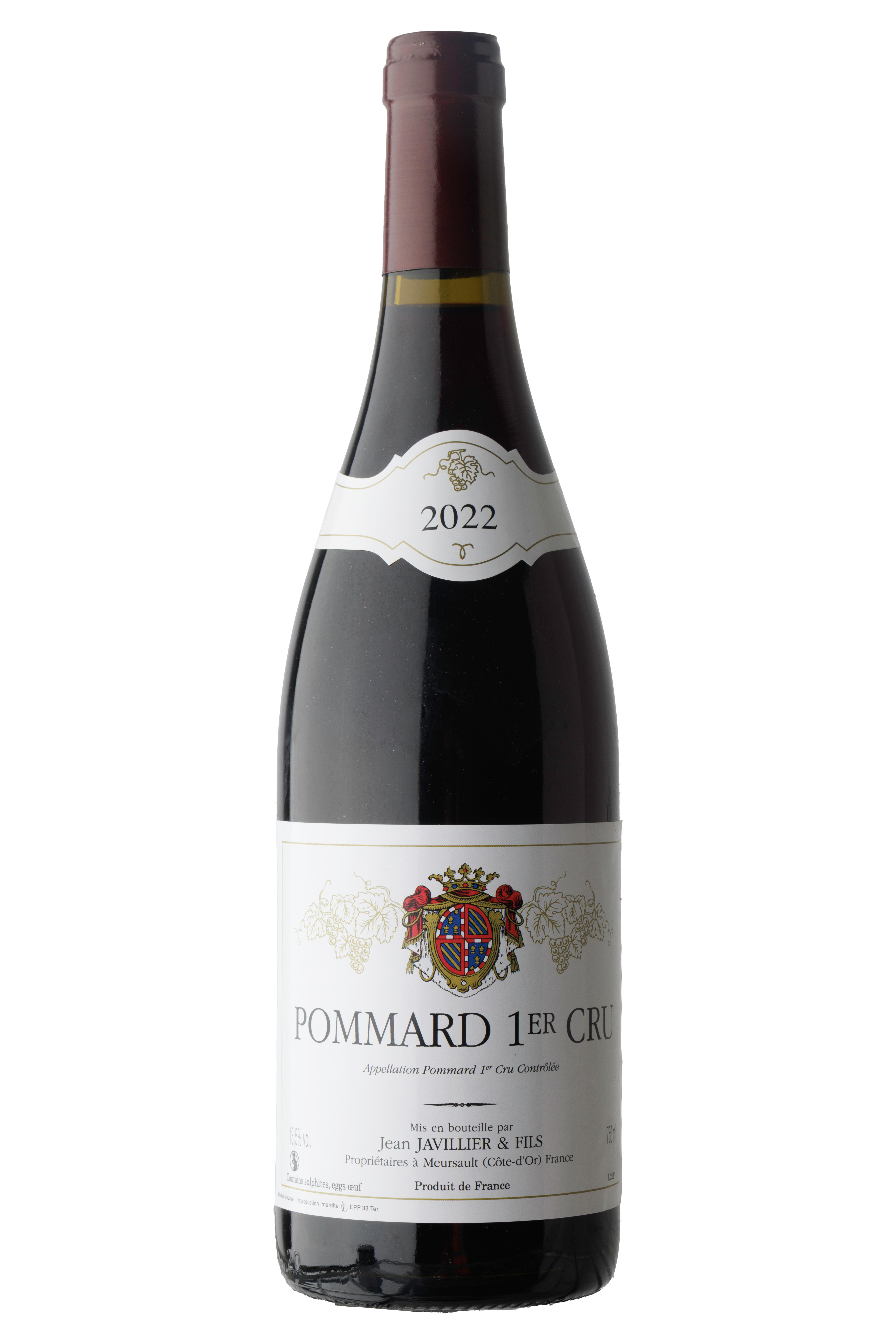2022 Pommard, 1er Cru, Jean Javillier & Fils, Burgundy