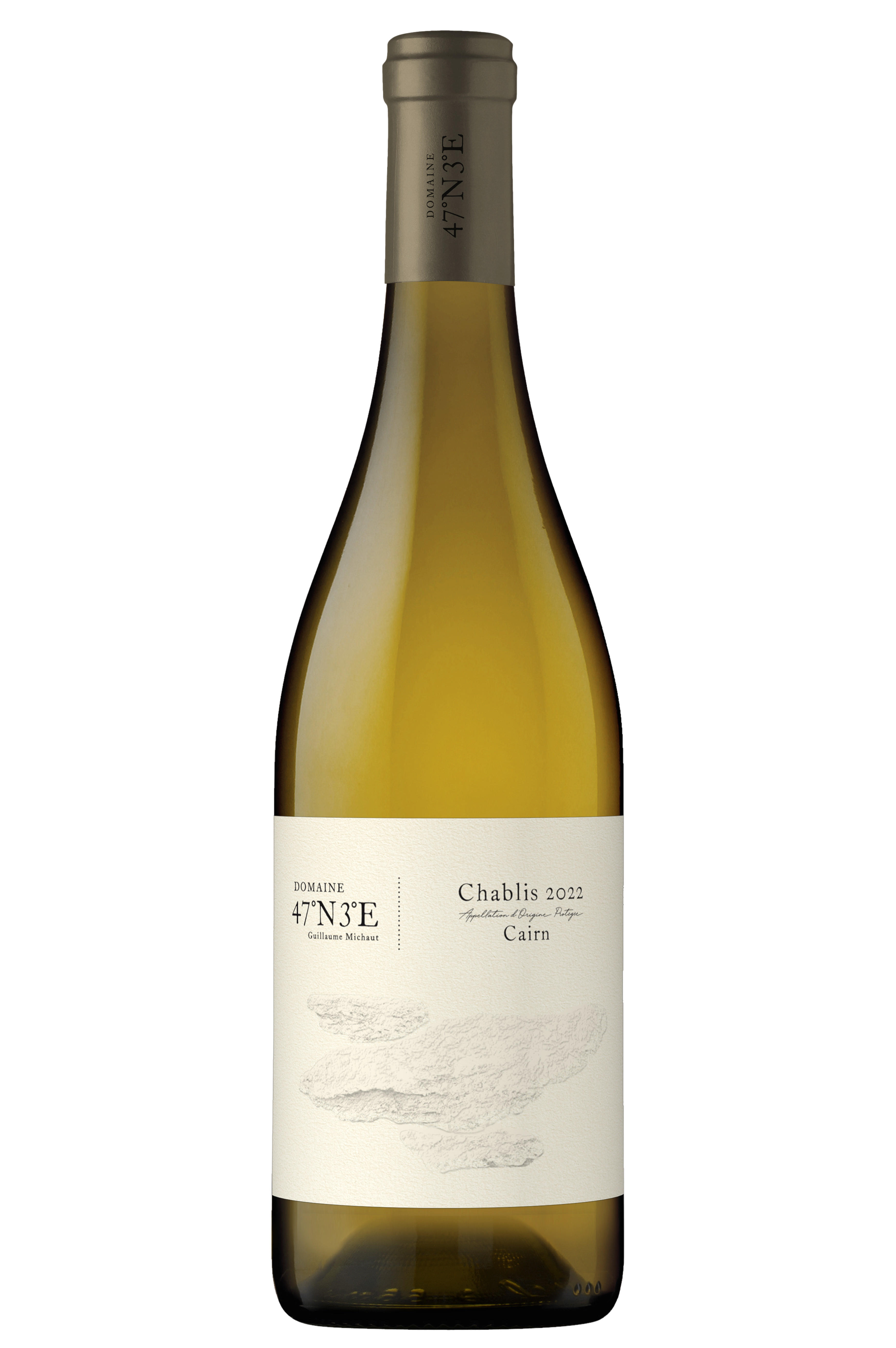 2023 Chablis, Cairn, Domaine 47°N 3°E, Guillaume Michaut, Burgundy