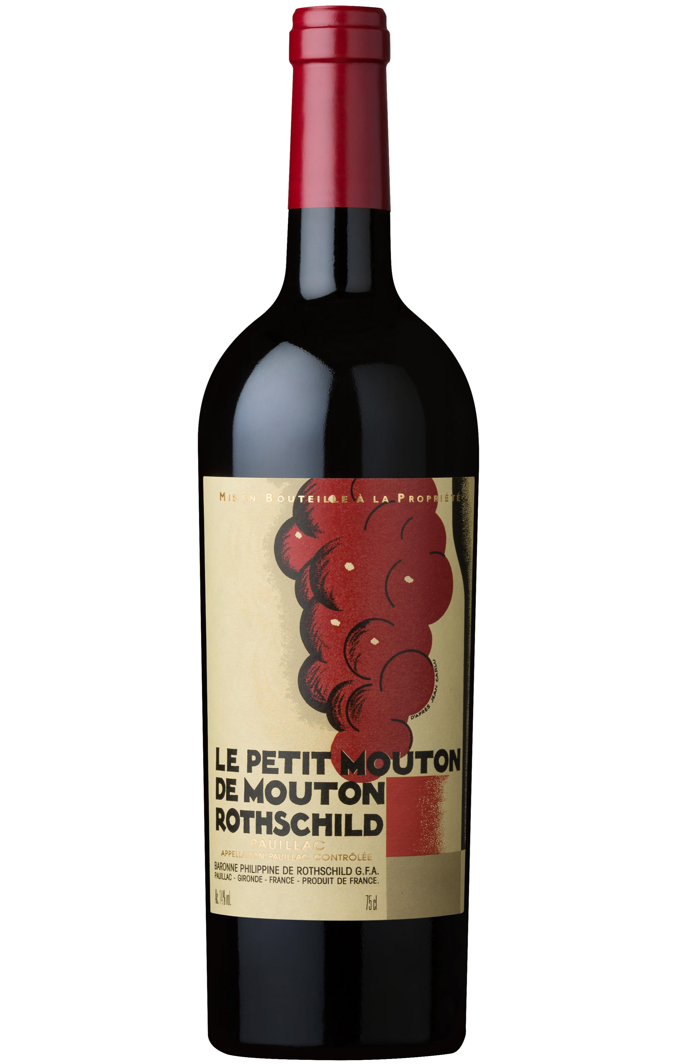 ワイン LE PETIT MOUTON DE MOUTON ROTHSCHILD2014 2014 Le Petit Mouton de Mouton Rothschild, Pauillac, France