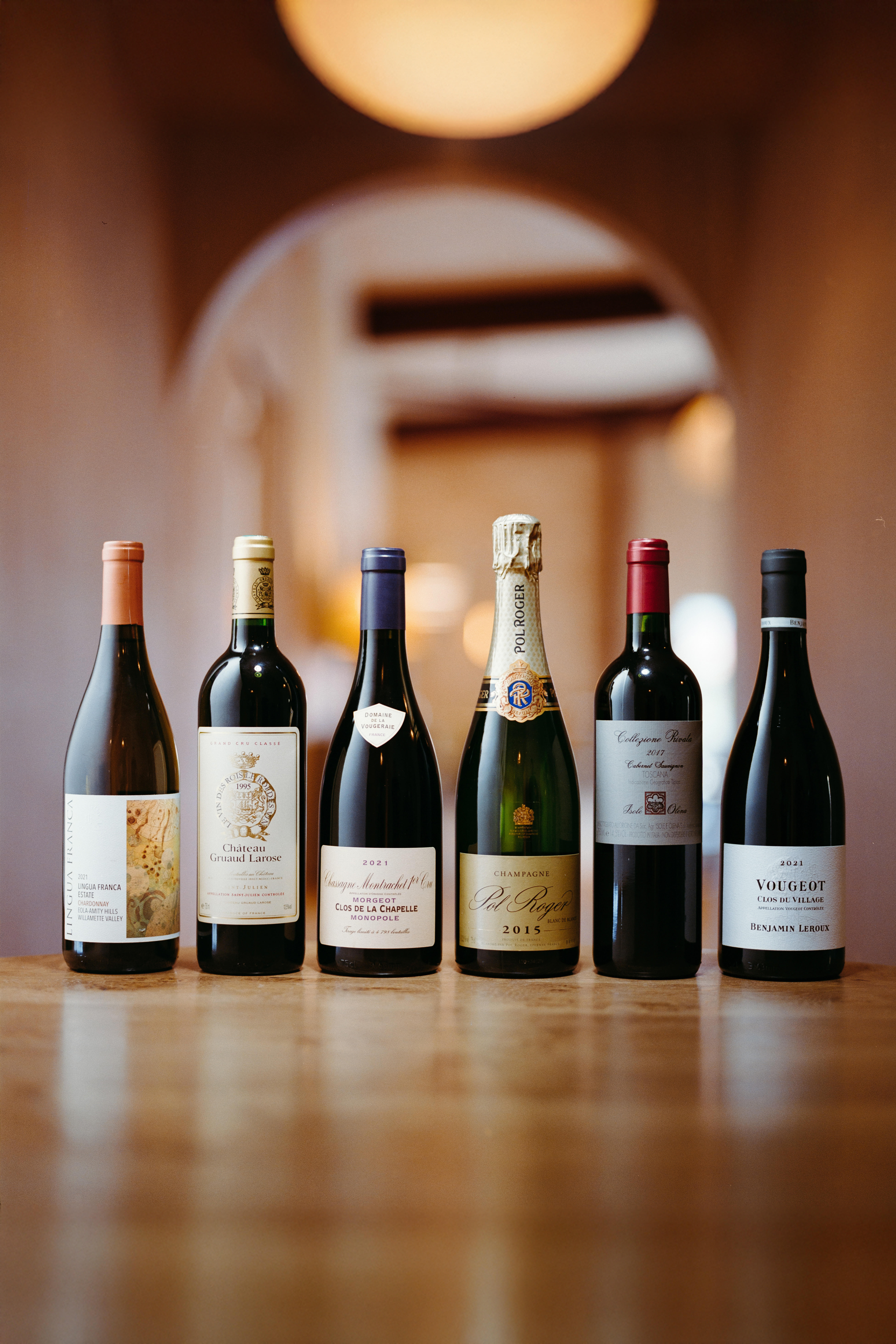 Mature fine wine
