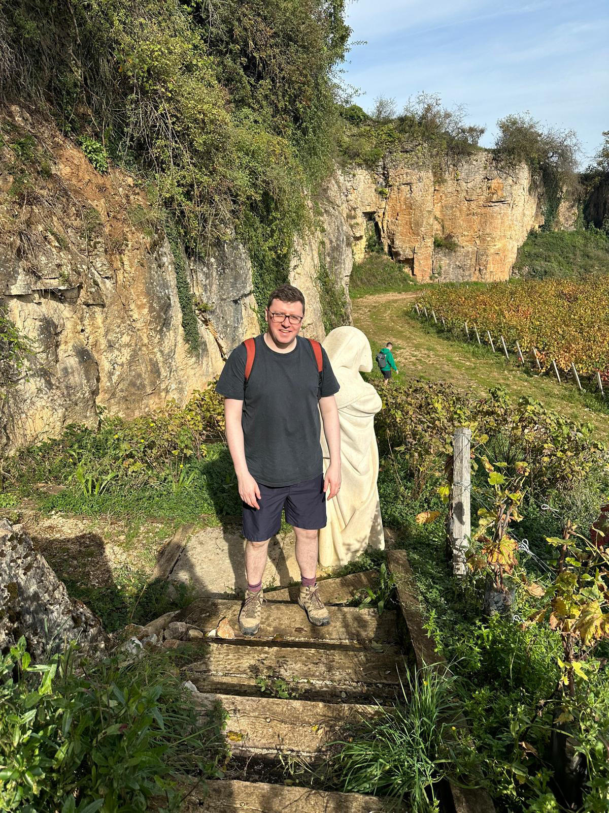 Charlie-in-Gevrey-Chambertin_Charlie-Geoghegan-trip-2024