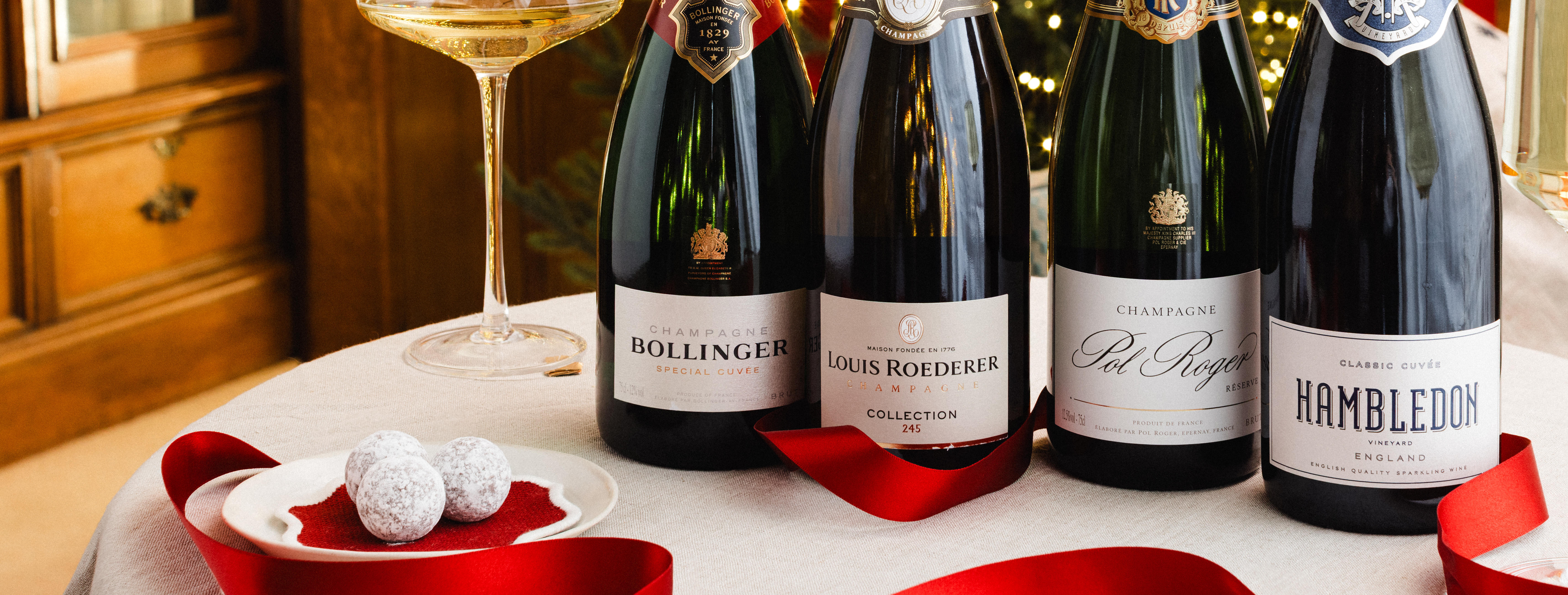 4 bottles of Champagne and sparkling wines.