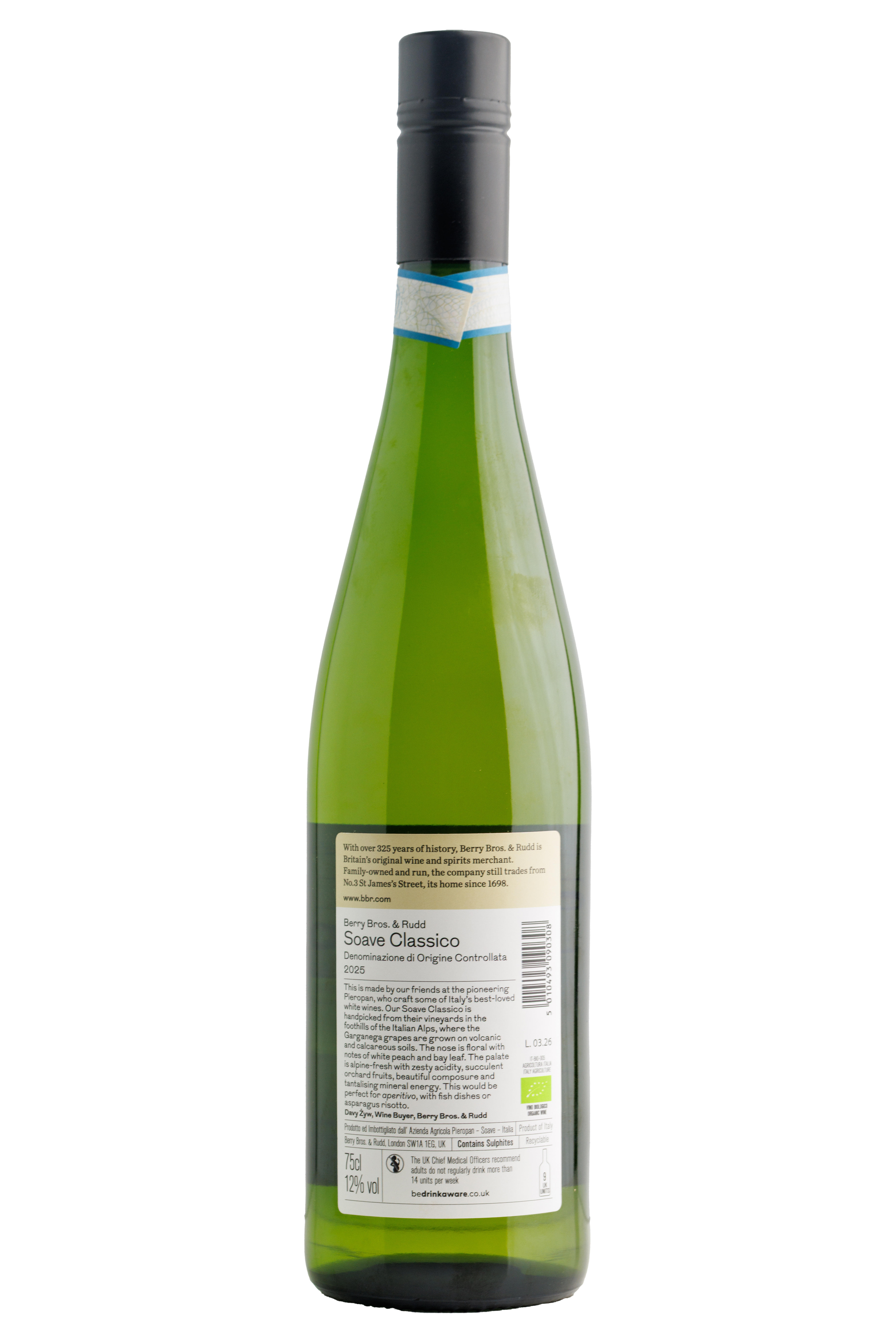 2025 Berry Bros. & Rudd Soave Classico by Pieropan, Veneto, Italy