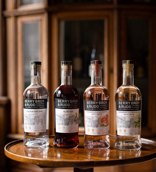 Our Own Selection gin - Discover our range of flavoured and London Dry gins