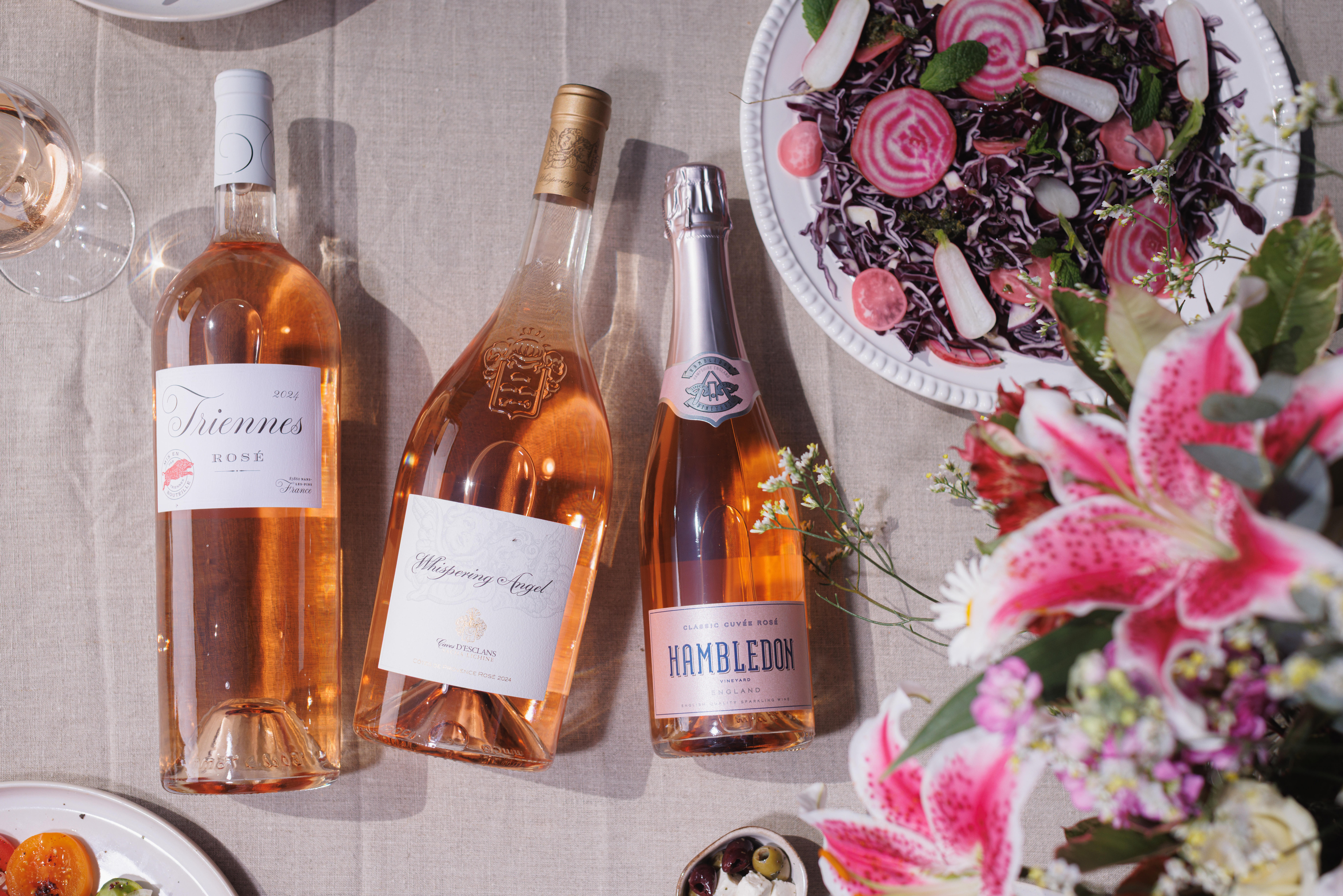 Rosé wine to drink now