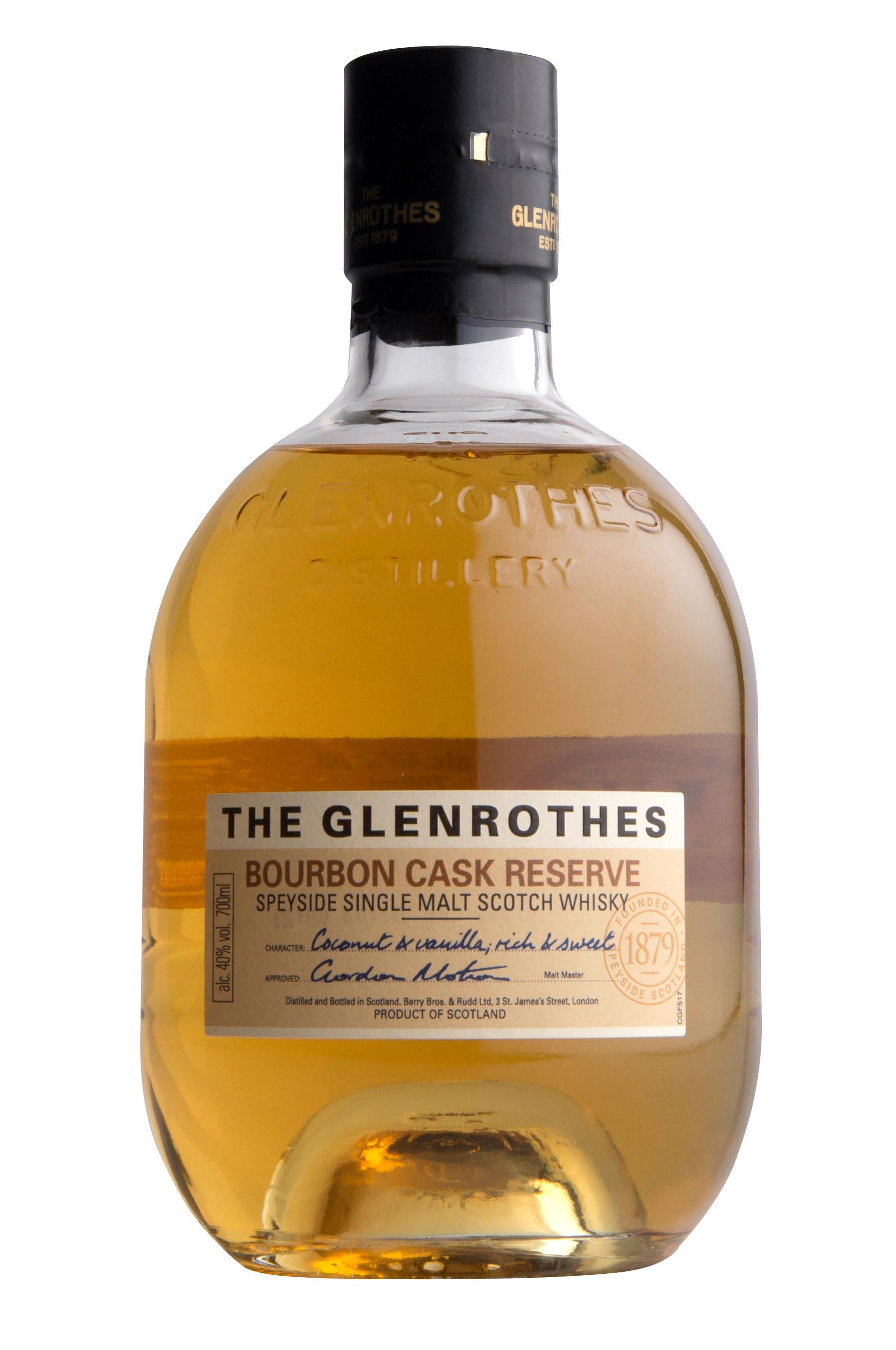 The Glenrothes, Bourbon Cask Reserve, Speyside, Single Malt Scotch Whisky (40%) bottle