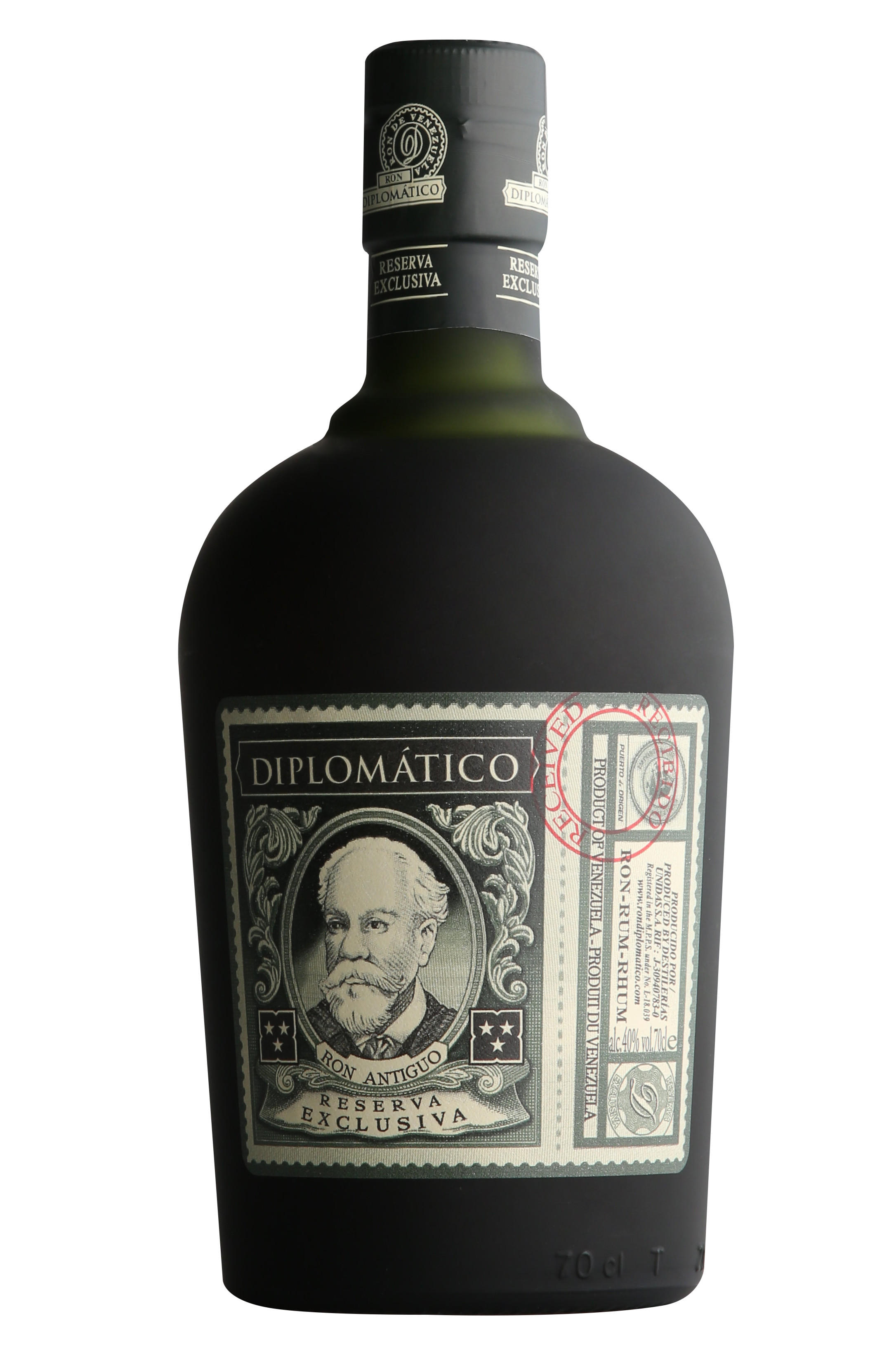 Diplomático, Reserva Exclusiva, Rum, Venezuela (40%)