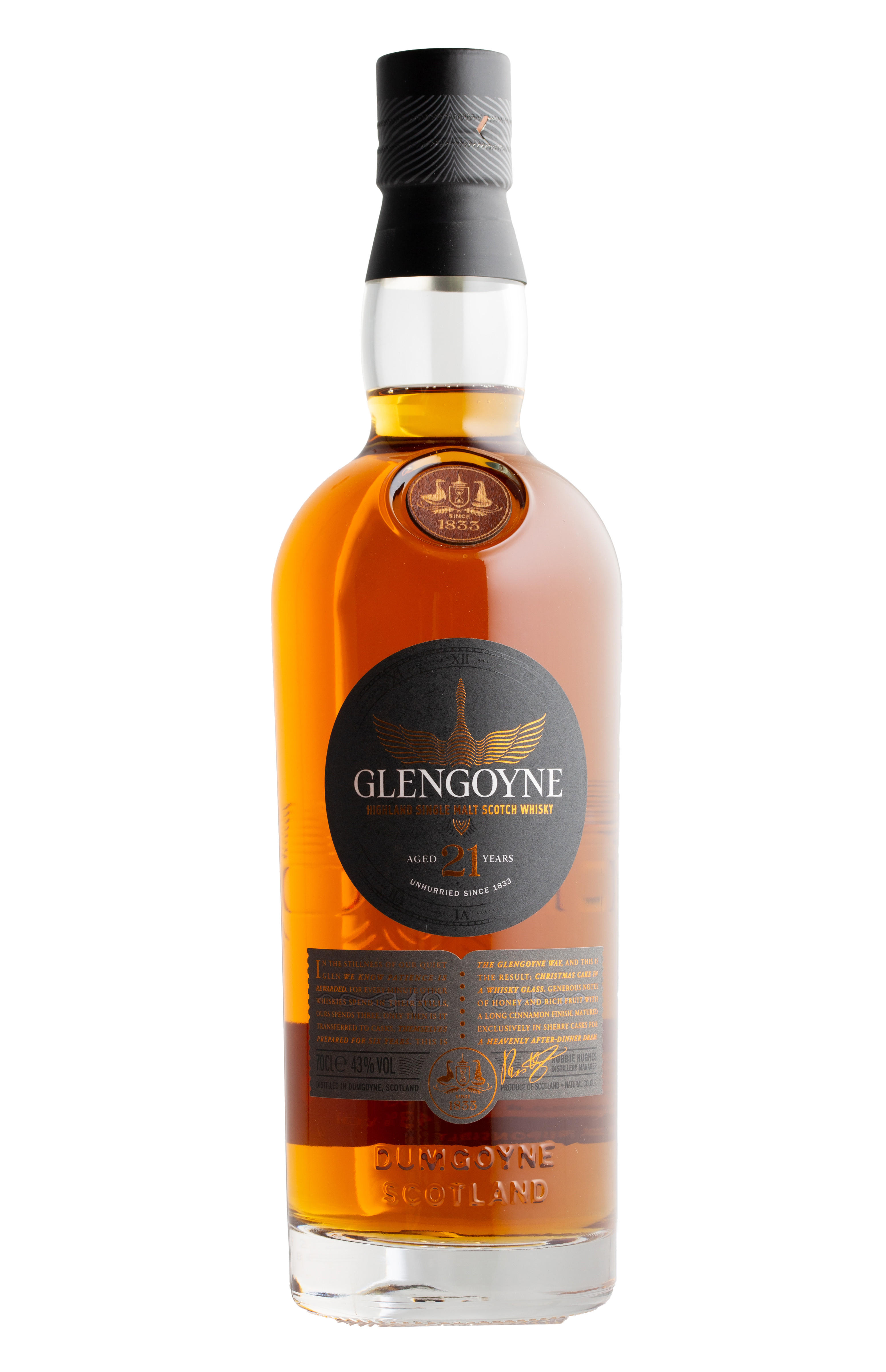 Glengoyne, 21-Year-Old, Highland, Single Malt Scotch Whisky (43%)
