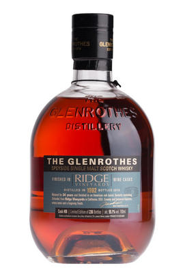 The Glenrothes, The Wine Merchant's Collection, Ridge Wine Cask, Cask Ref. 10, Speyside, Single Malt Scotch Whisky (55.1%)
