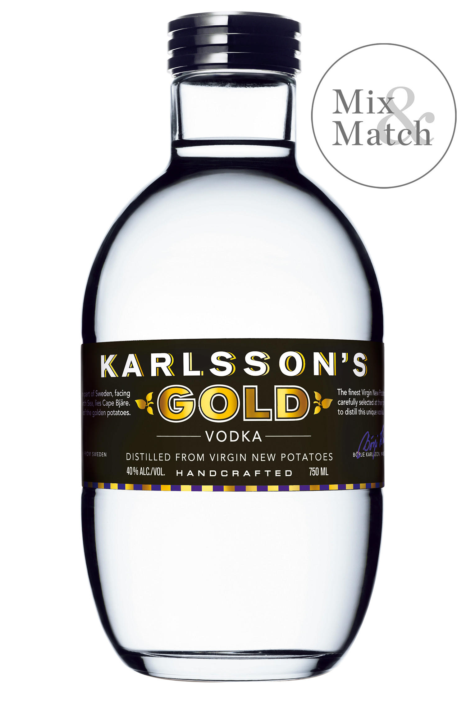 Karlsson's Gold Vodka (40%)
