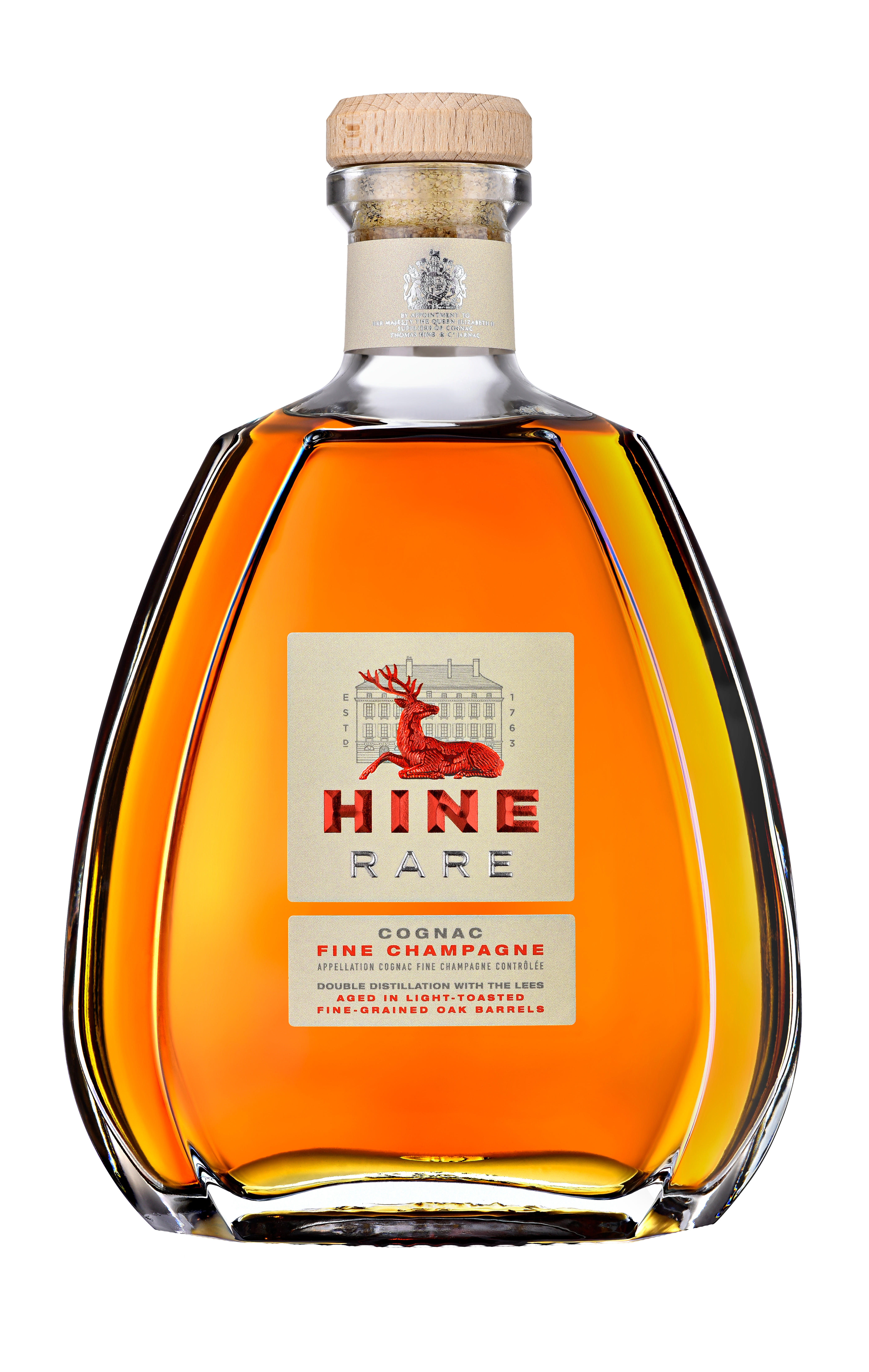 Hine, 250, Grande Champagne Cognac (41.7%) (with Baccarat