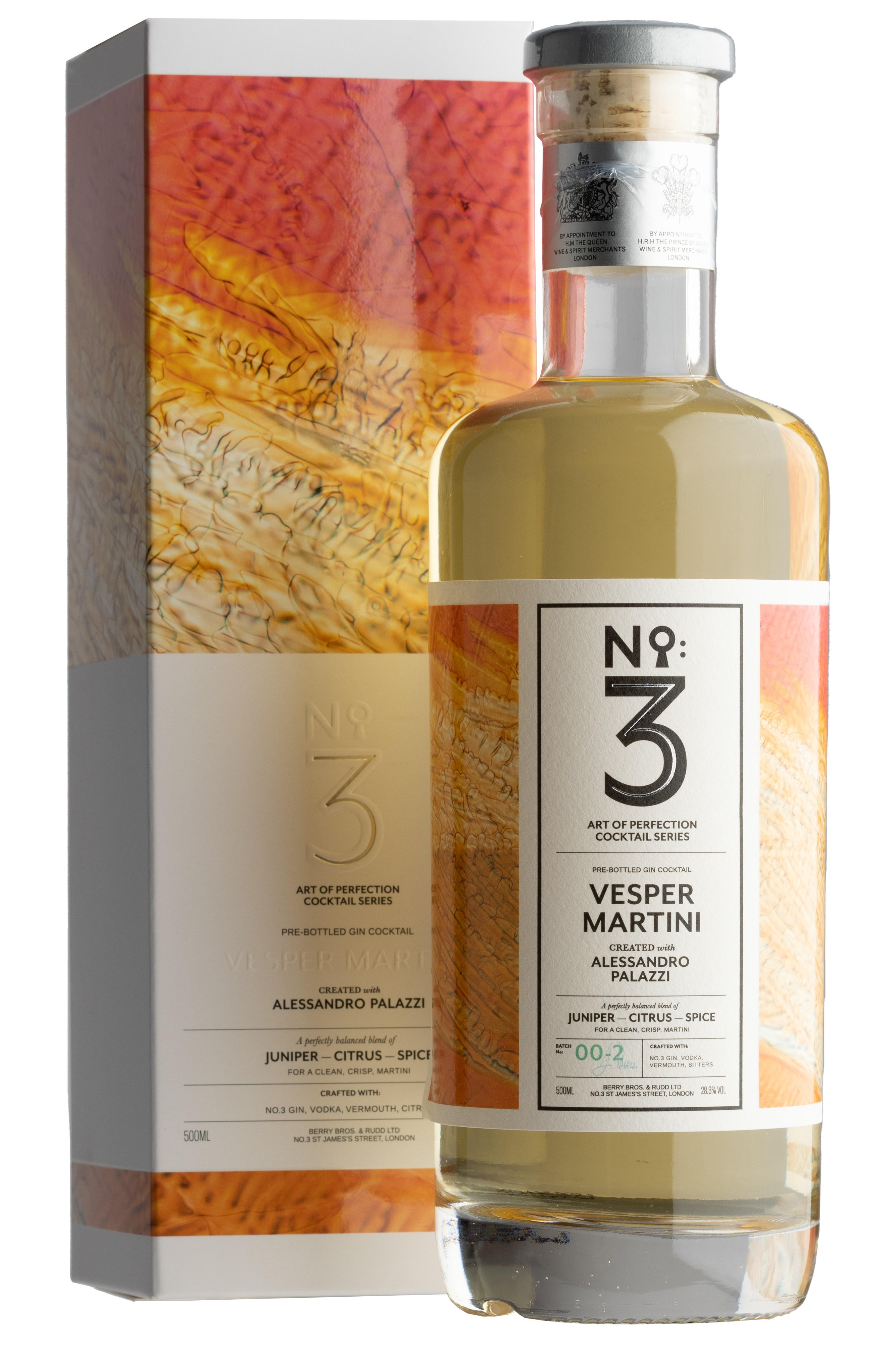 No.3 Vesper Martini, Bottled Cocktail (28.6%)