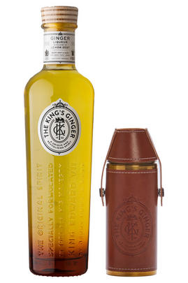 The King's Ginger 50cl bottle and Hunting Flask (29.9%)