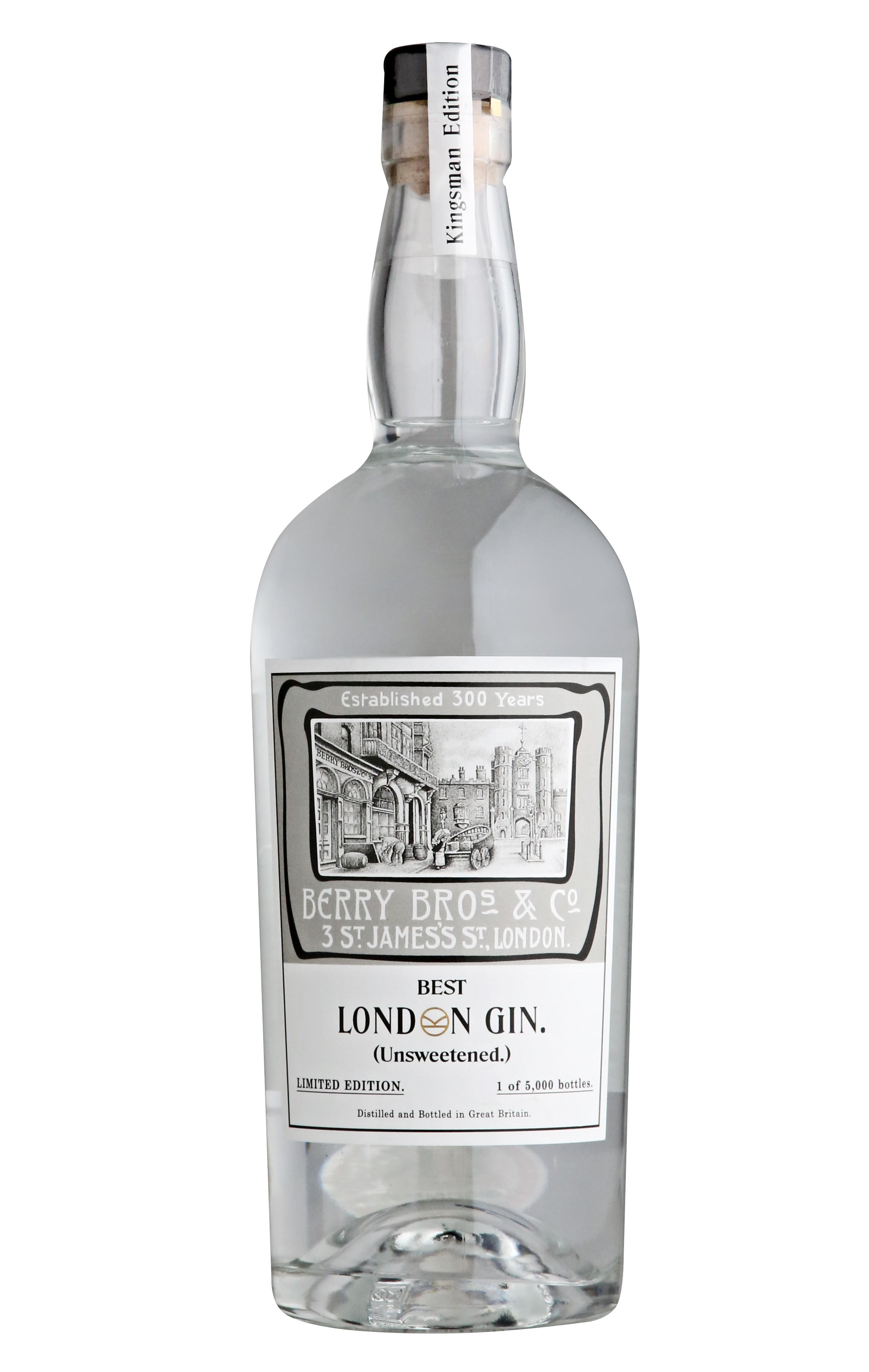 Berry Bros. & Rudd London Dry Gin, Kingsman Edition (40.6%)
