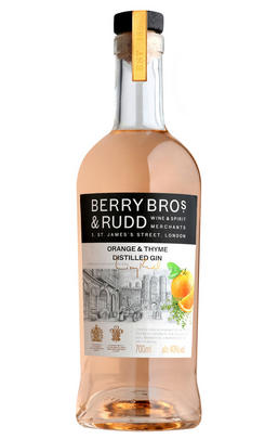 Berry Bros. & Rudd Classic Orange & Thyme Distilled Gin (40%)
