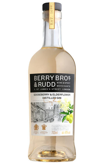 Berry Bros. & Rudd Elderflower & Gooseberry Distilled Gin (40%)