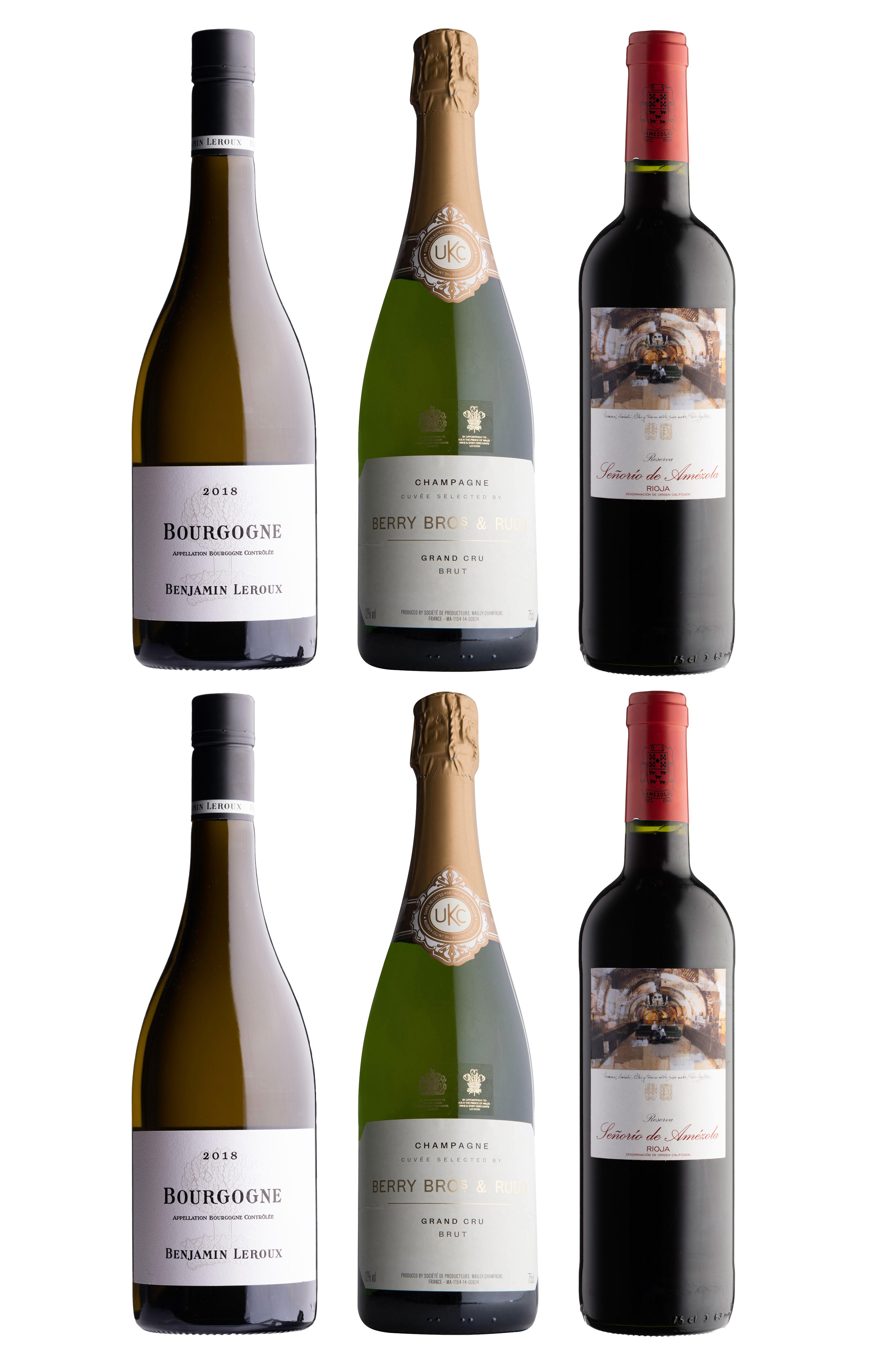 Classic Collection: Champagne & Mixed, Six-Bottle Case