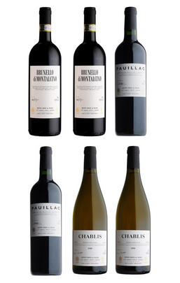 Own Selection Bordeaux, Burgundy & Tuscany: Mixed, Six-Bottle Case