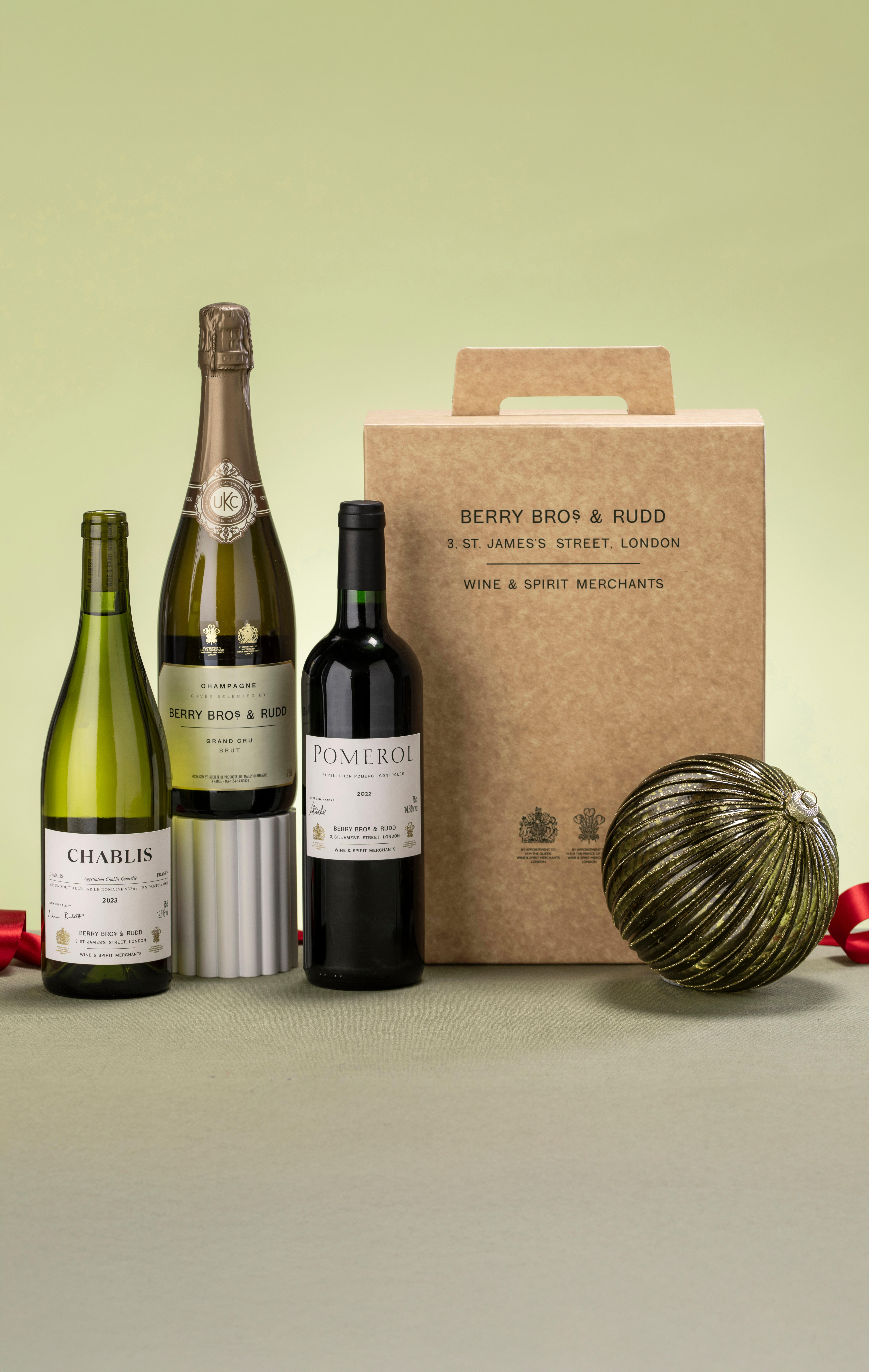 A Toast to Christmas: Mixed, Three-Bottle Gift Set