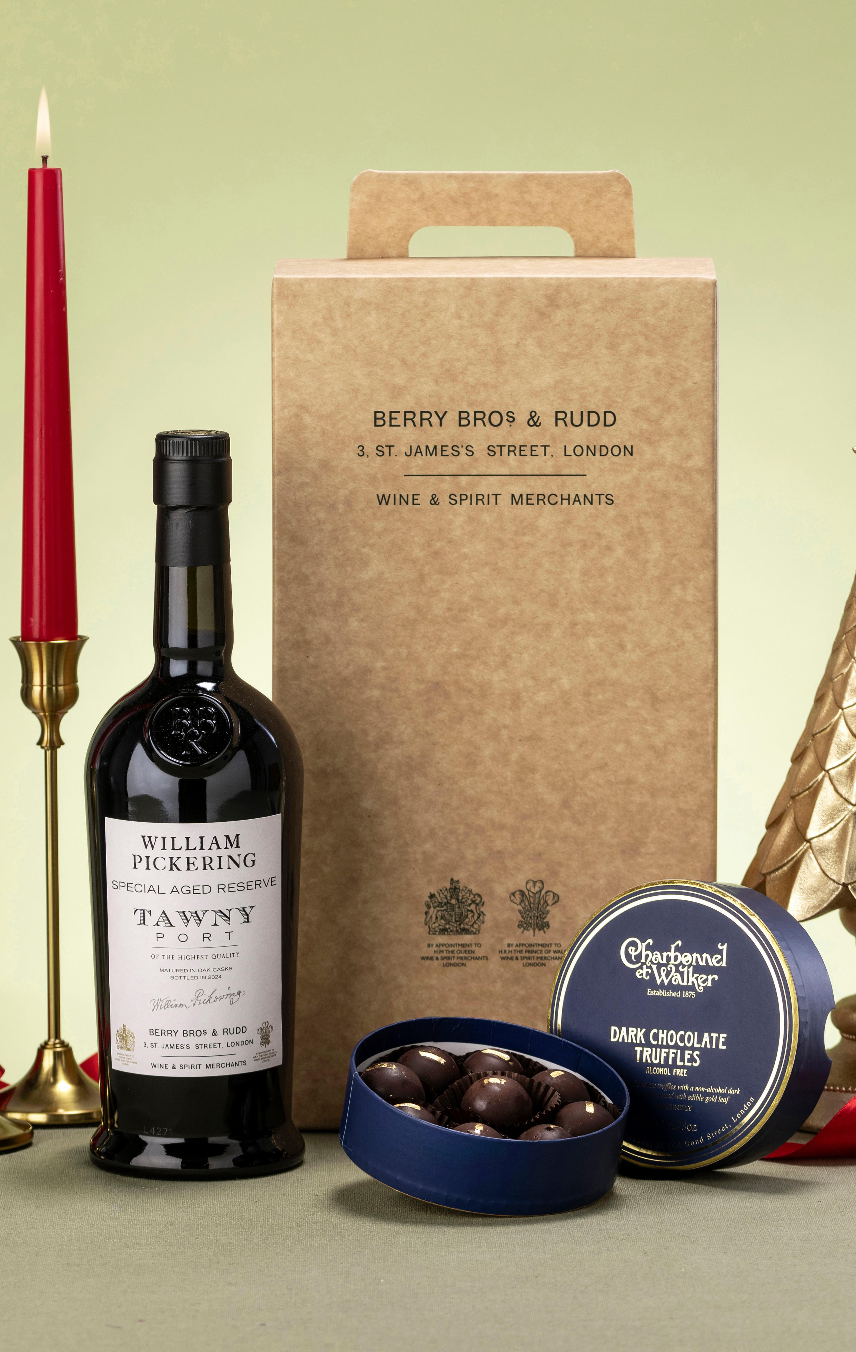 Port & Chocolates Gift Set