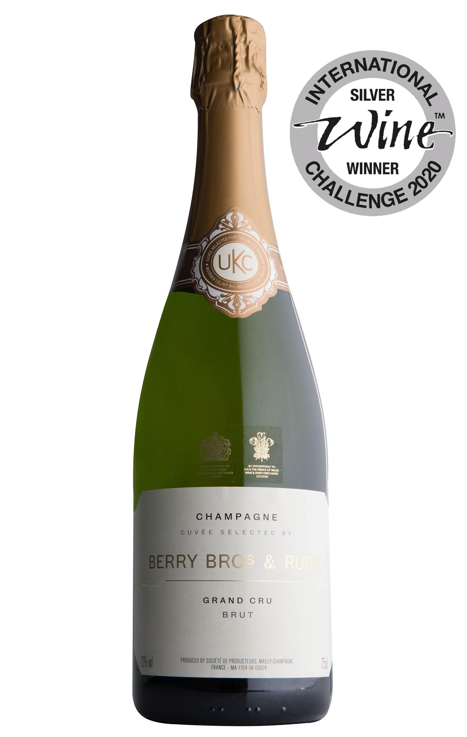 Berrys' United Kingdom Cuvée, Grand Cru by Mailly