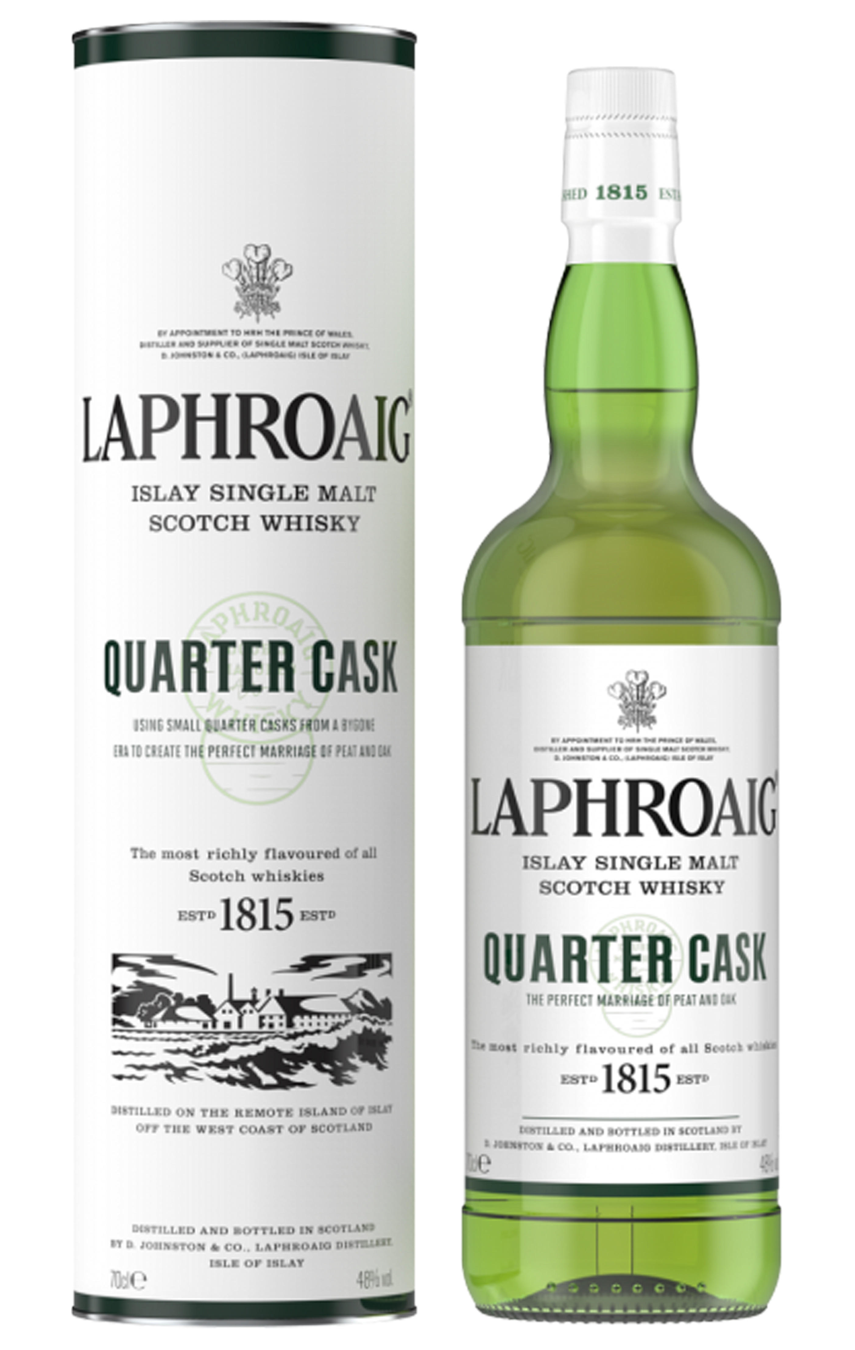 Buy Laphroaig, Quarter Cask, Islay, Single Malt Scotch Whisky (48%)  10008009069 - Berry Bros. & Rudd