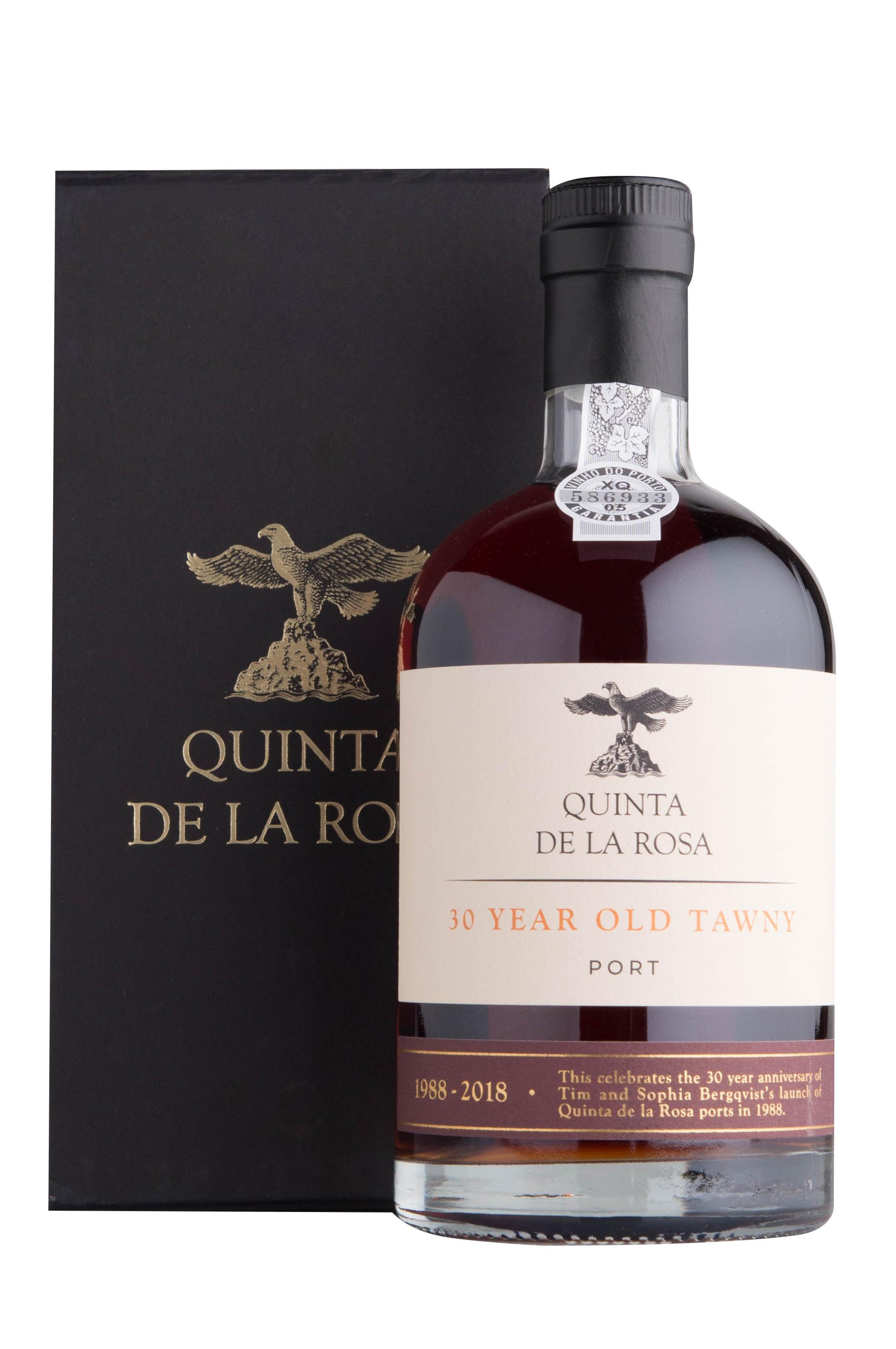 Quinta de la Rosa, 30-Year-Old, Tawny Port, Portugal (Anniversary Edition Gift Box)