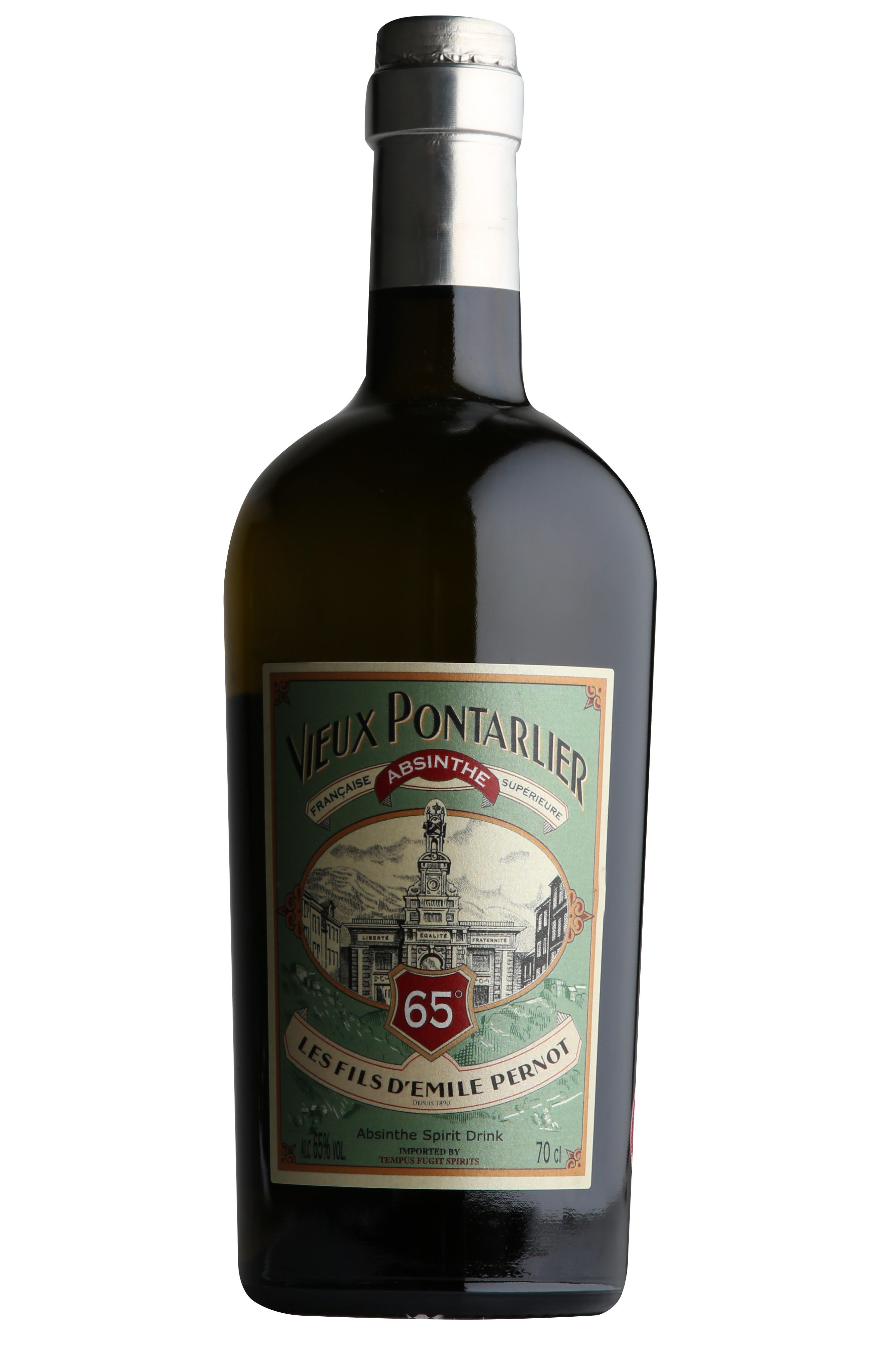 Les Fils d'Emile Pernot, Vieux Pontarlier, Absinthe Française Supérieure (65%) bottle