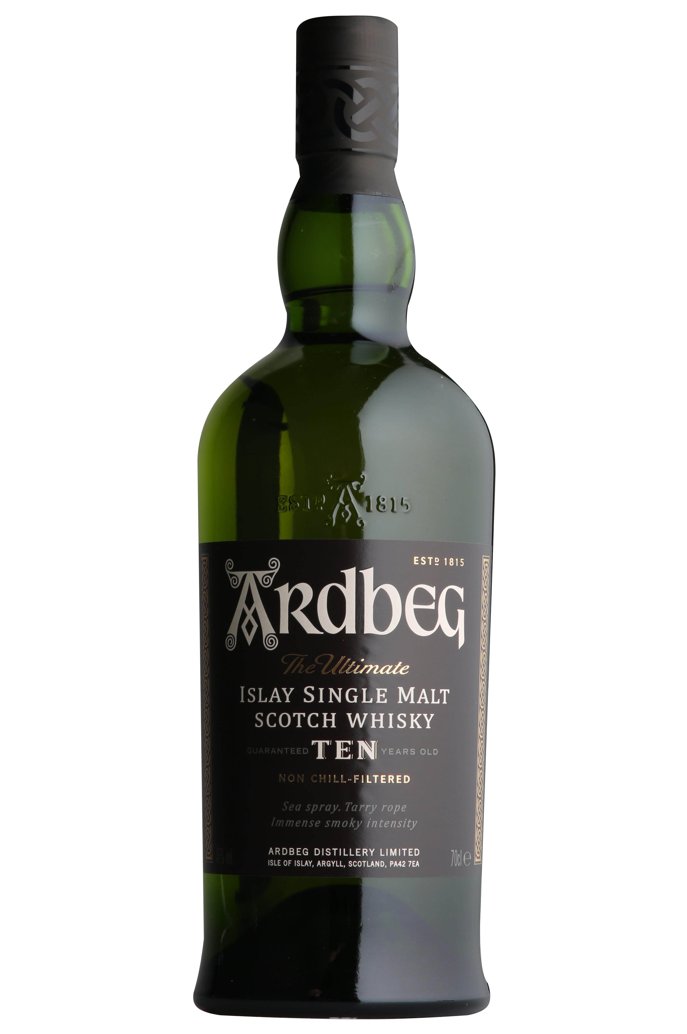 Ardbeg, 10-Year-Old, Islay, Single Malt Scotch Whisky (46%) bottle