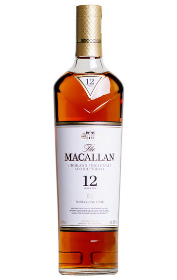 The Macallan, 12-Year-Old, Sherry Oak Cask, Single Malt Scotch Whisky, Speyside (40%)