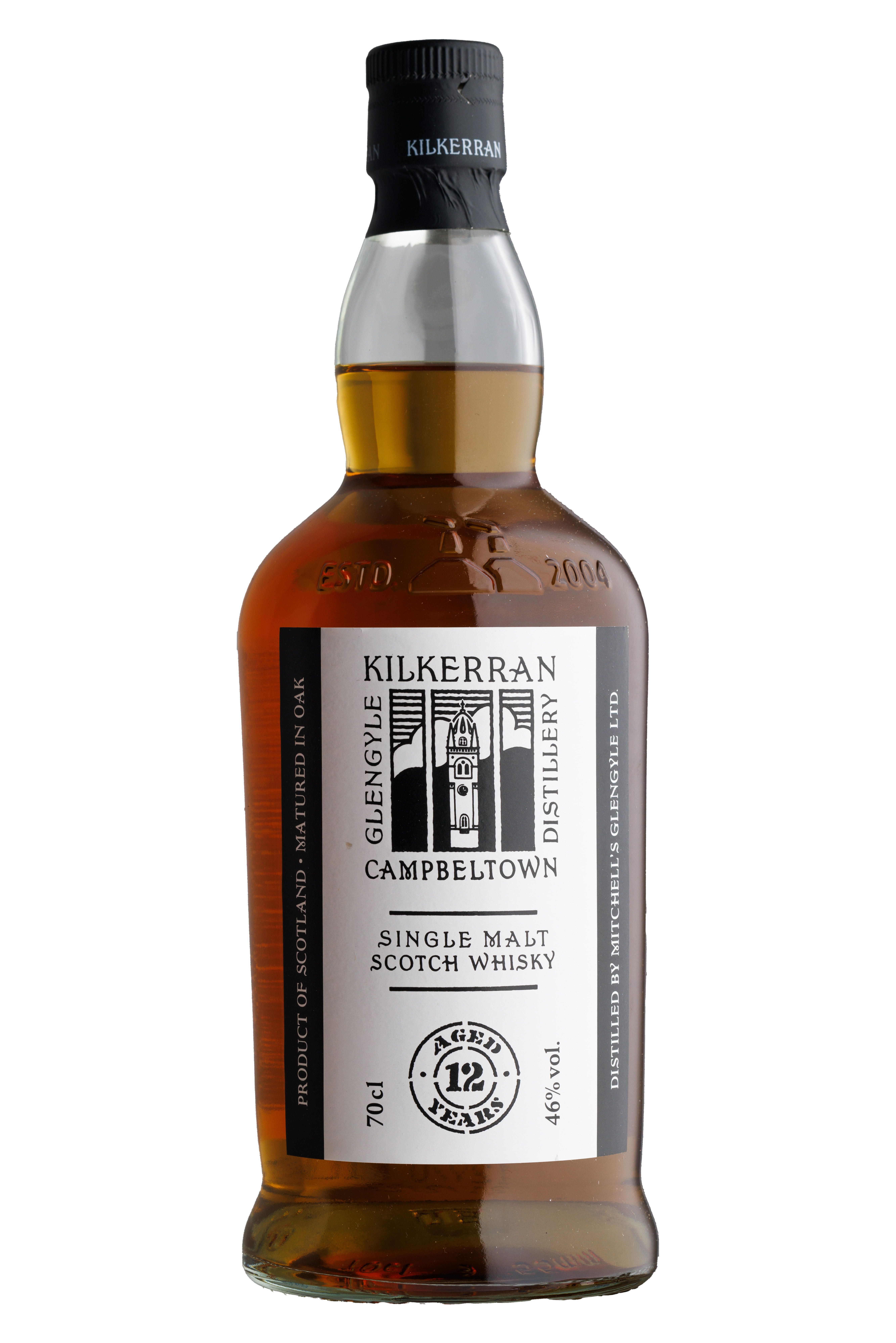 Glengyle Distillery, Kilkerran, 12-Year-Old, Campbeltown, Single Malt Scotch Whisky (46%)