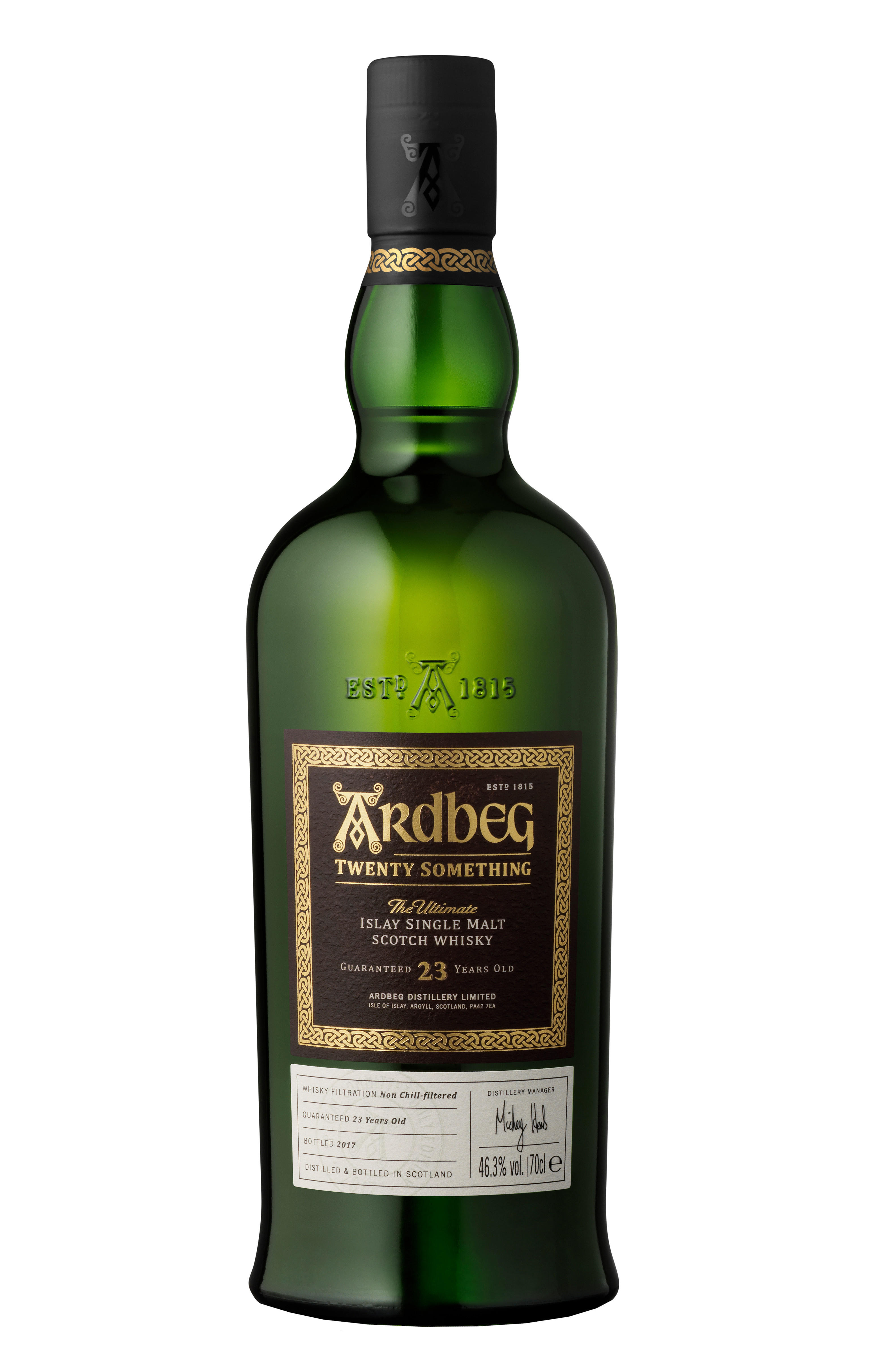 Ardbeg, Twenty Something, 23-Year-Old, Islay, Single Malt Scotch Whisky (46.3%) bottle