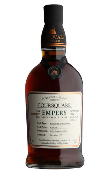 Foursquare, Empery, Bourbon and Sherry Casks, Barbados Rum (56%)